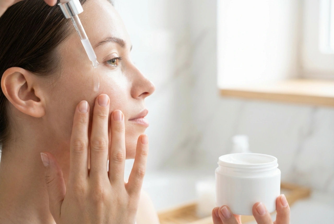 Крем с хиалуронова киселина: правилно нанасяне и комбиниране със серум