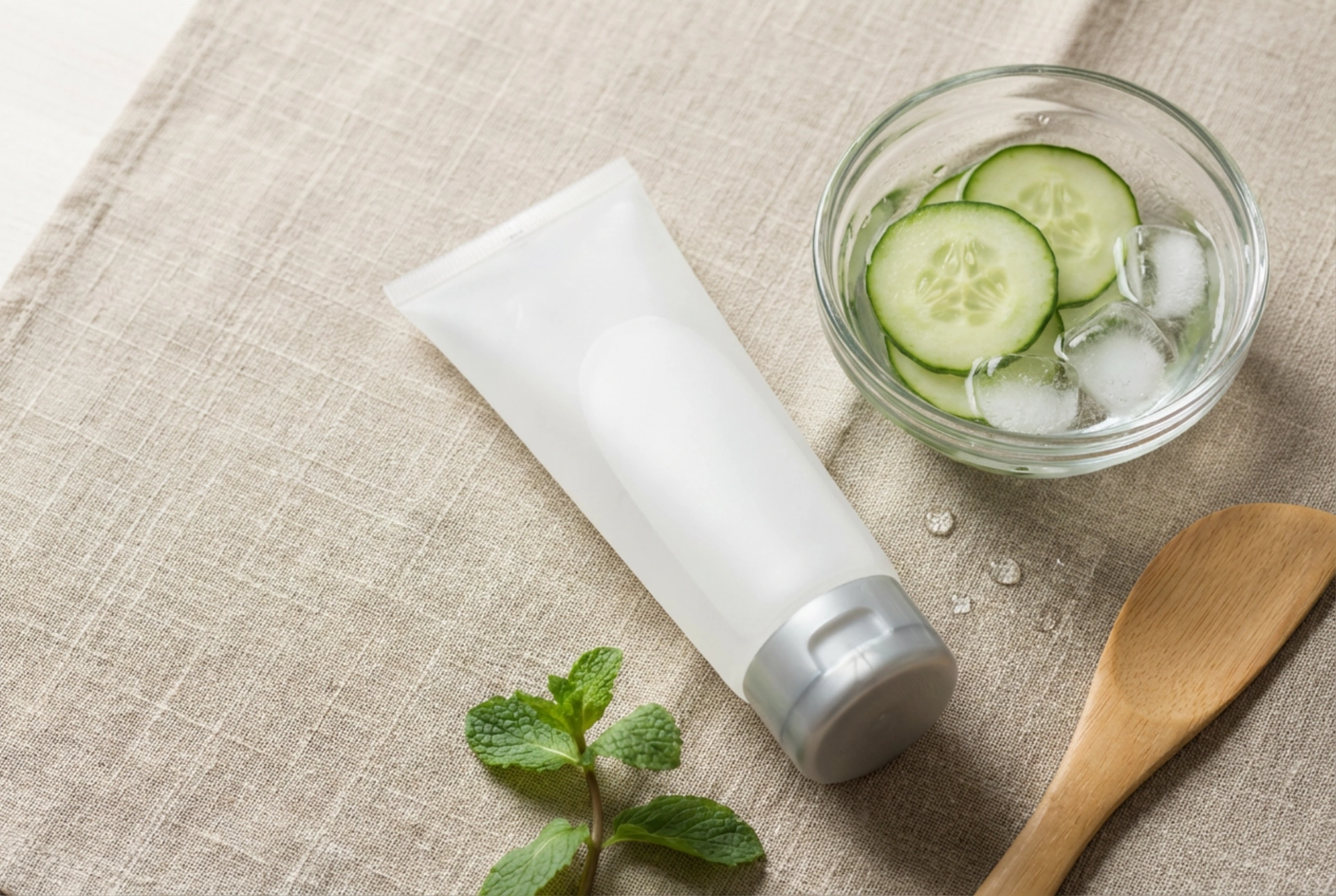 Охлаждаща маска за лице: успокояване след слънце, време на действие и хигиена