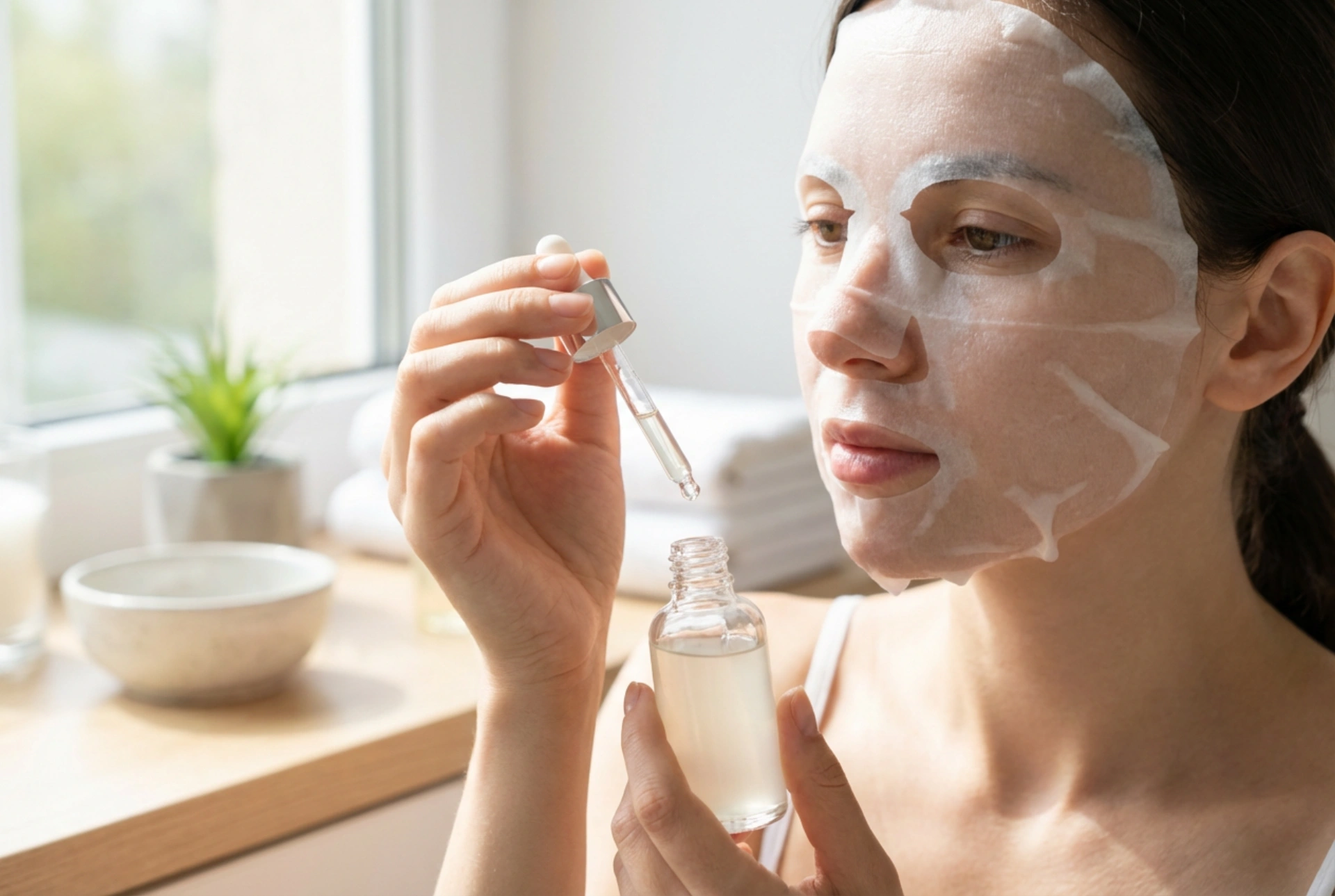 Колагенова шийт маска: как да я използваме и какво да нанесем след това