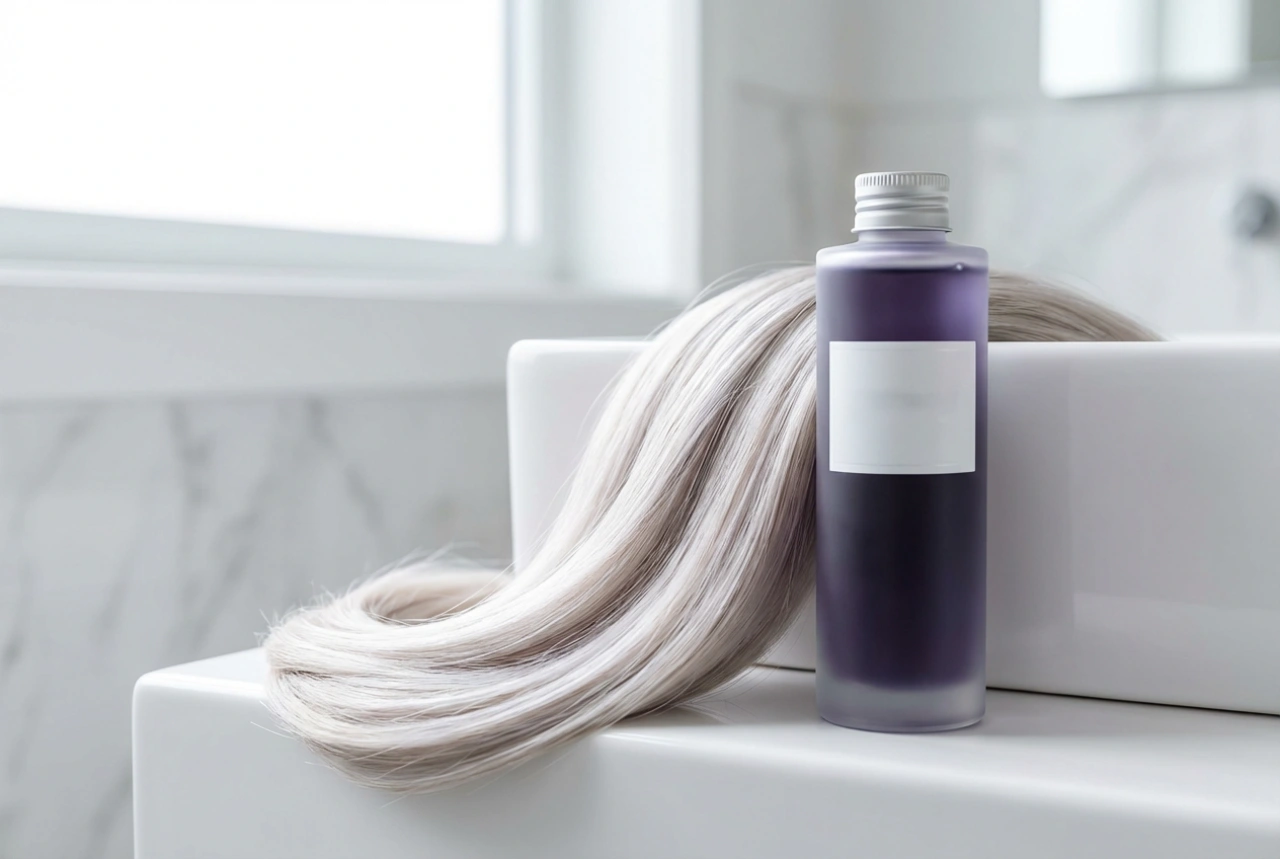 Как да използваме козметика: шампоан за руса коса за чист, студен тон