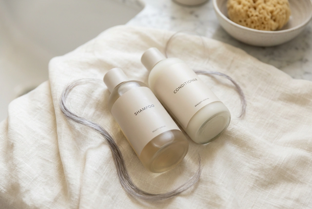 Шампоани против посивяване и грижа за коса с първи сиви косми