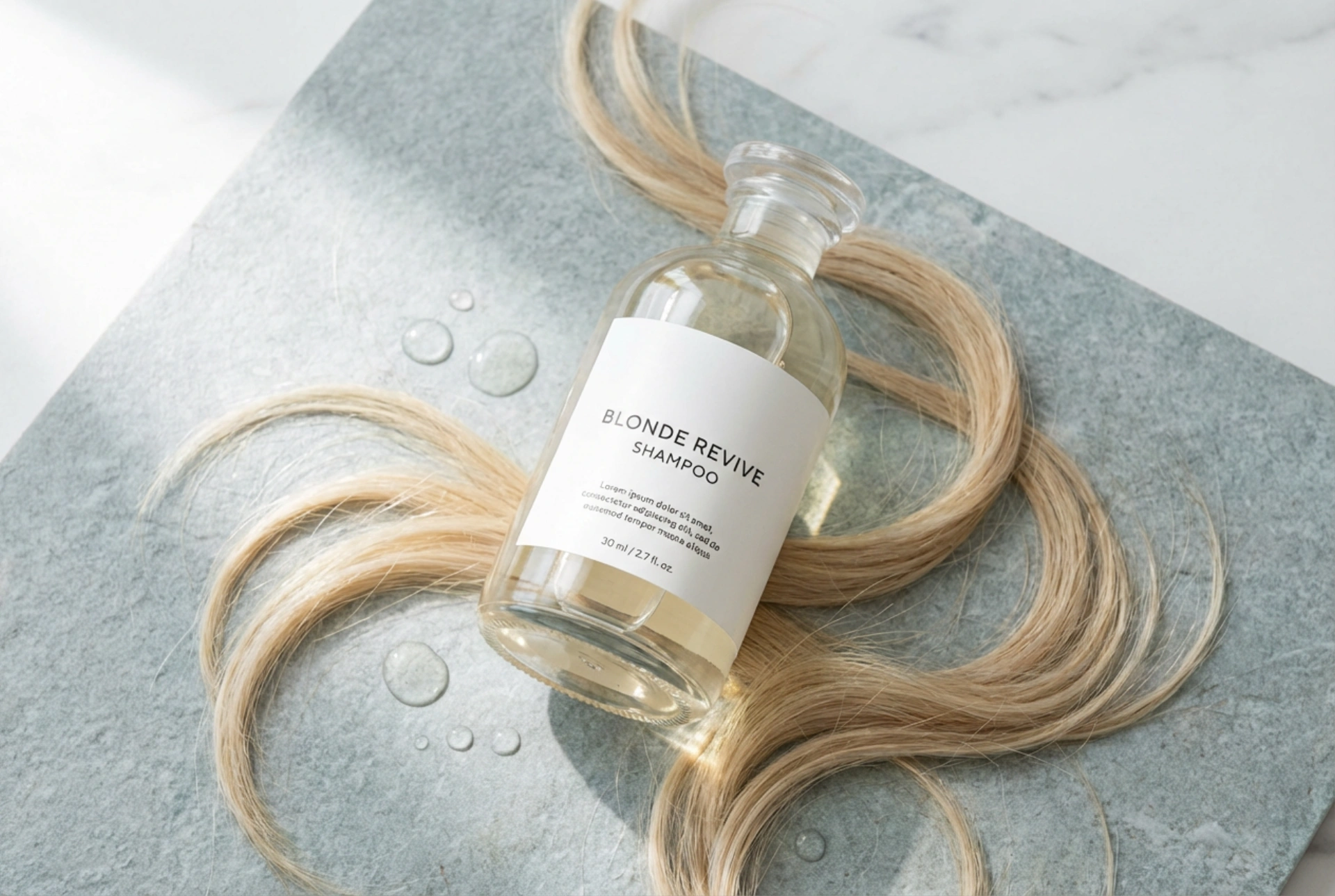 Фино освежаване на цвета: оцветяващ шампоан за руса коса и безопасно измиване