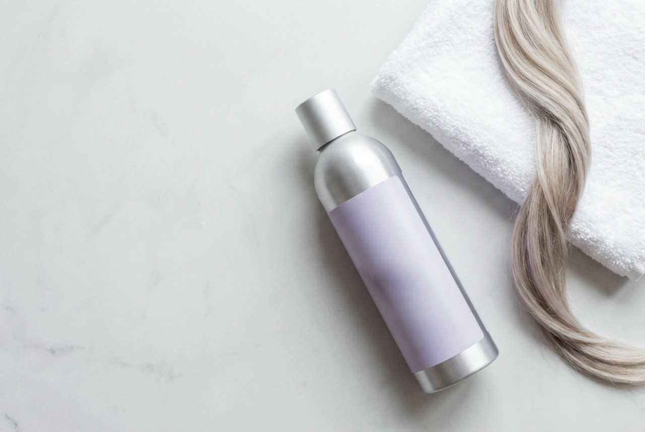 Сребърен шампоан: неутрализиране на жълтите тонове стъпка по стъпка