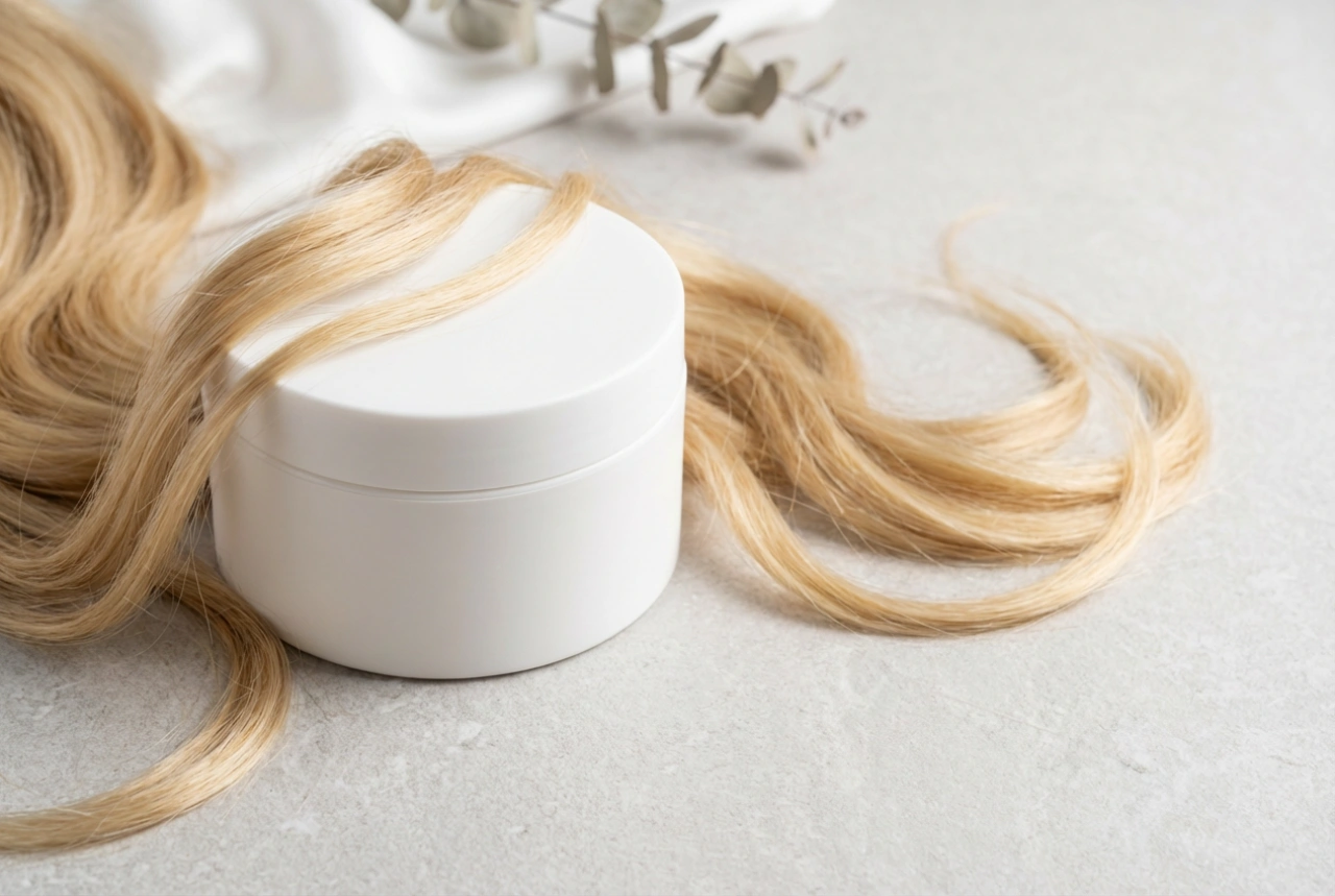 Увредена коса: маска за коса без ефект на утежняване