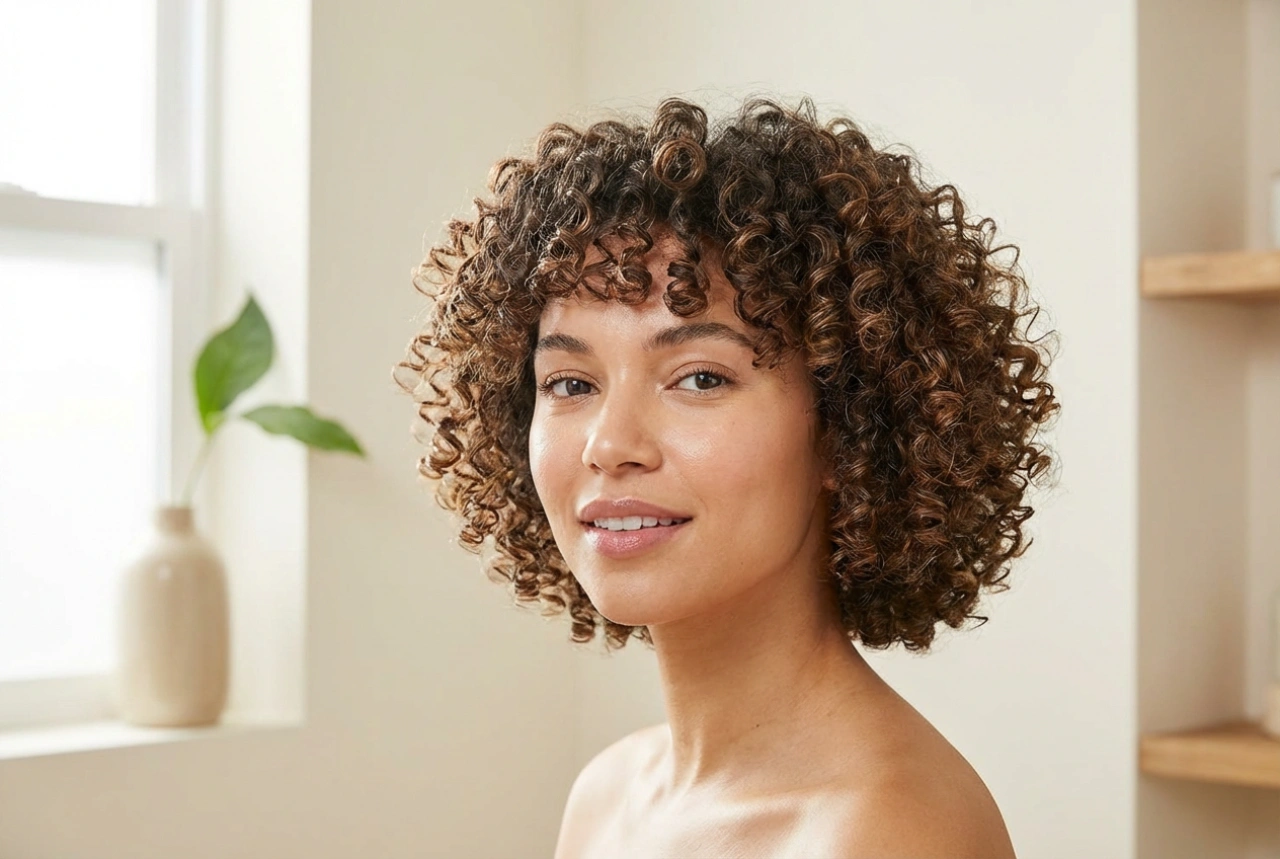 Къса къдрава коса: дефиниране на къдриците, оформяне без хвърчене, фиксация