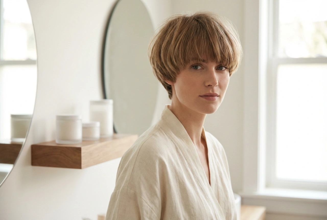 Дамска прическа Bowl Cut: как да я стилизираме и да добавим обем