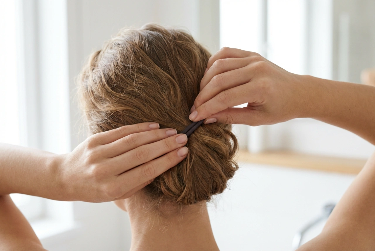 Лесен урок: прическа с ластици, бързи ежедневни кокове