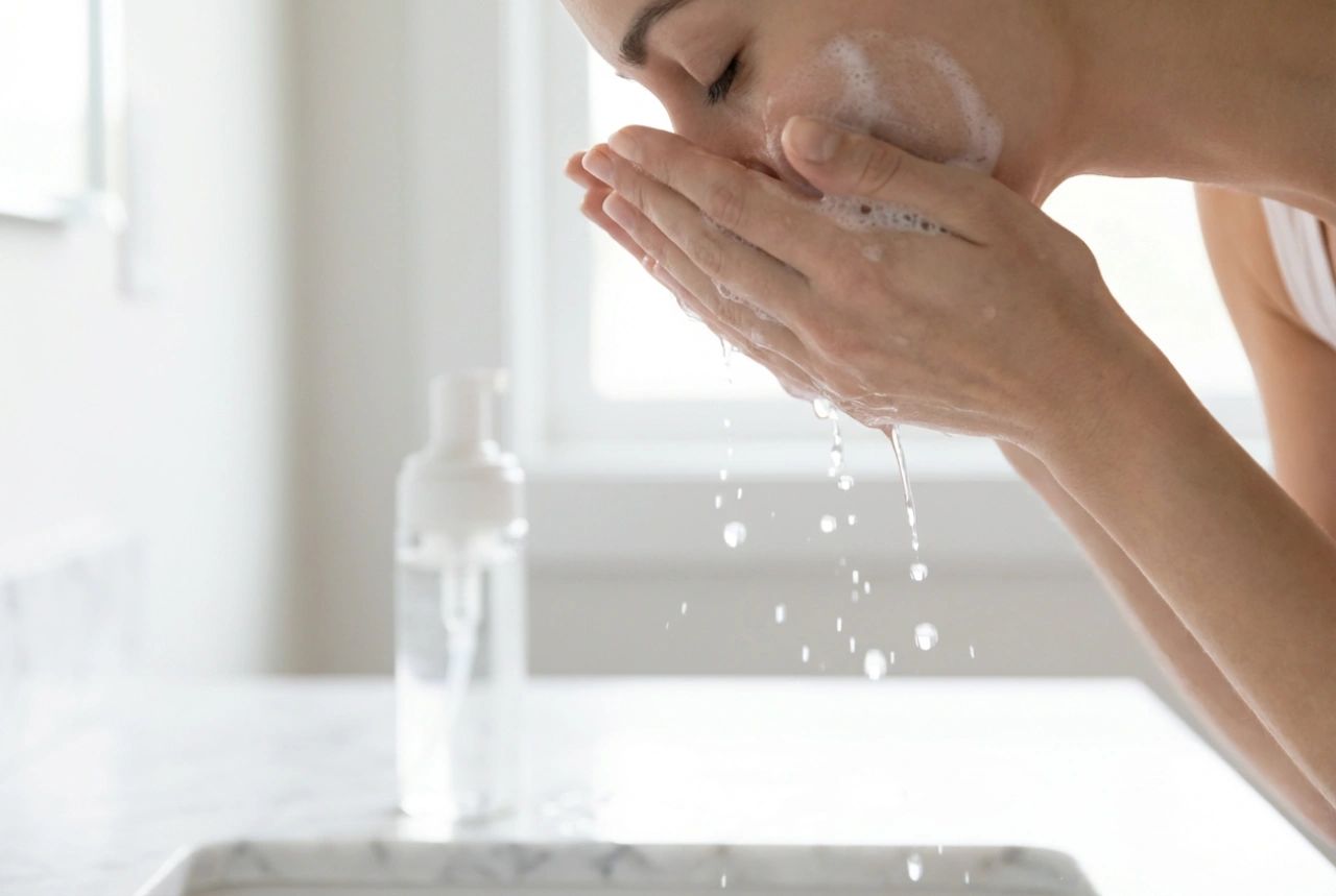 Почистващ продукт за лице, склонно към несъвършенства: как да почистваме нежно