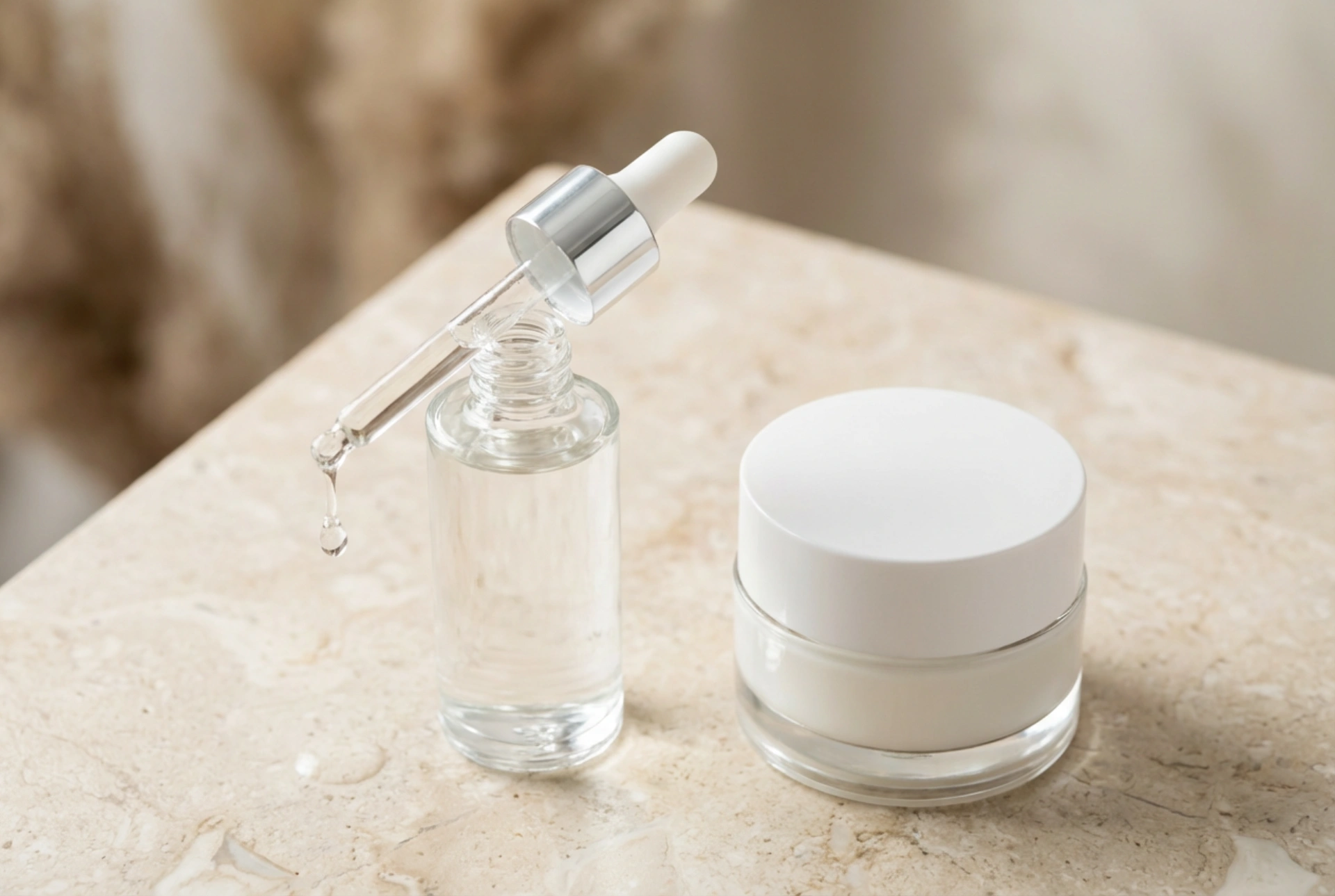 Хидратиращ серум за лице: наслояване с крем, честота на употреба и грешки