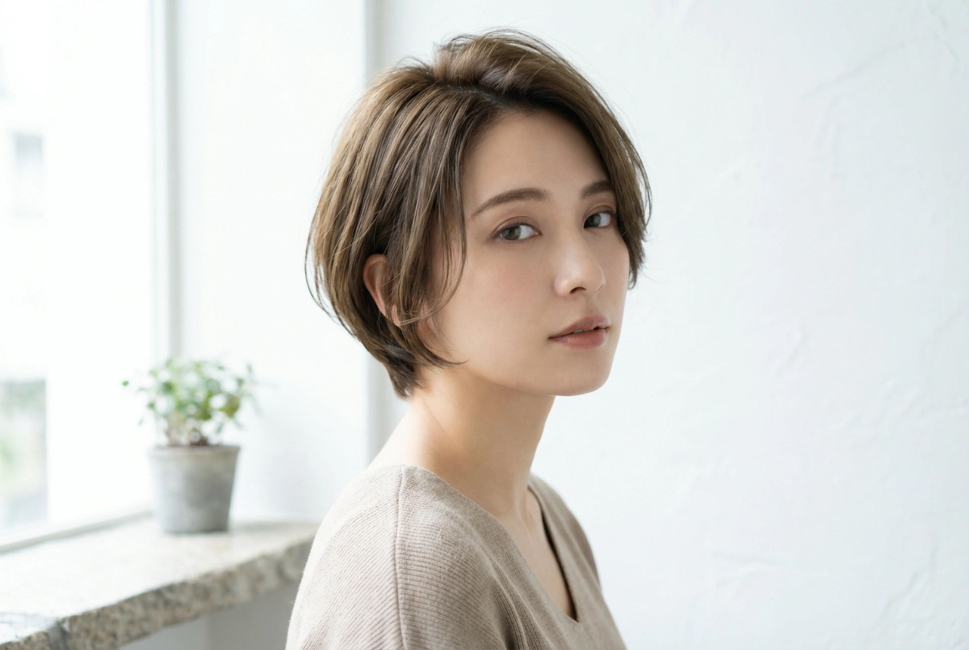 Как да изберем и стилизираме къса прическа за кръгло лице