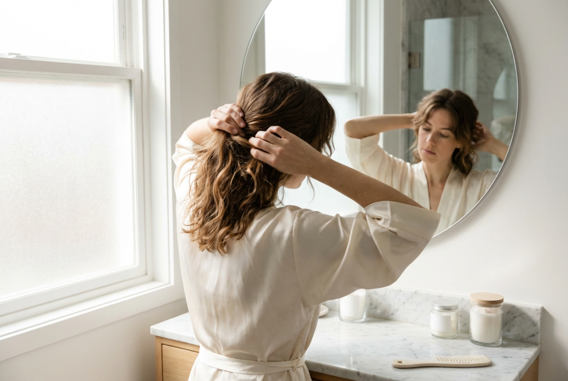 Средно дълга коса: прически стъпка по стъпка за работа, среща и уикенд