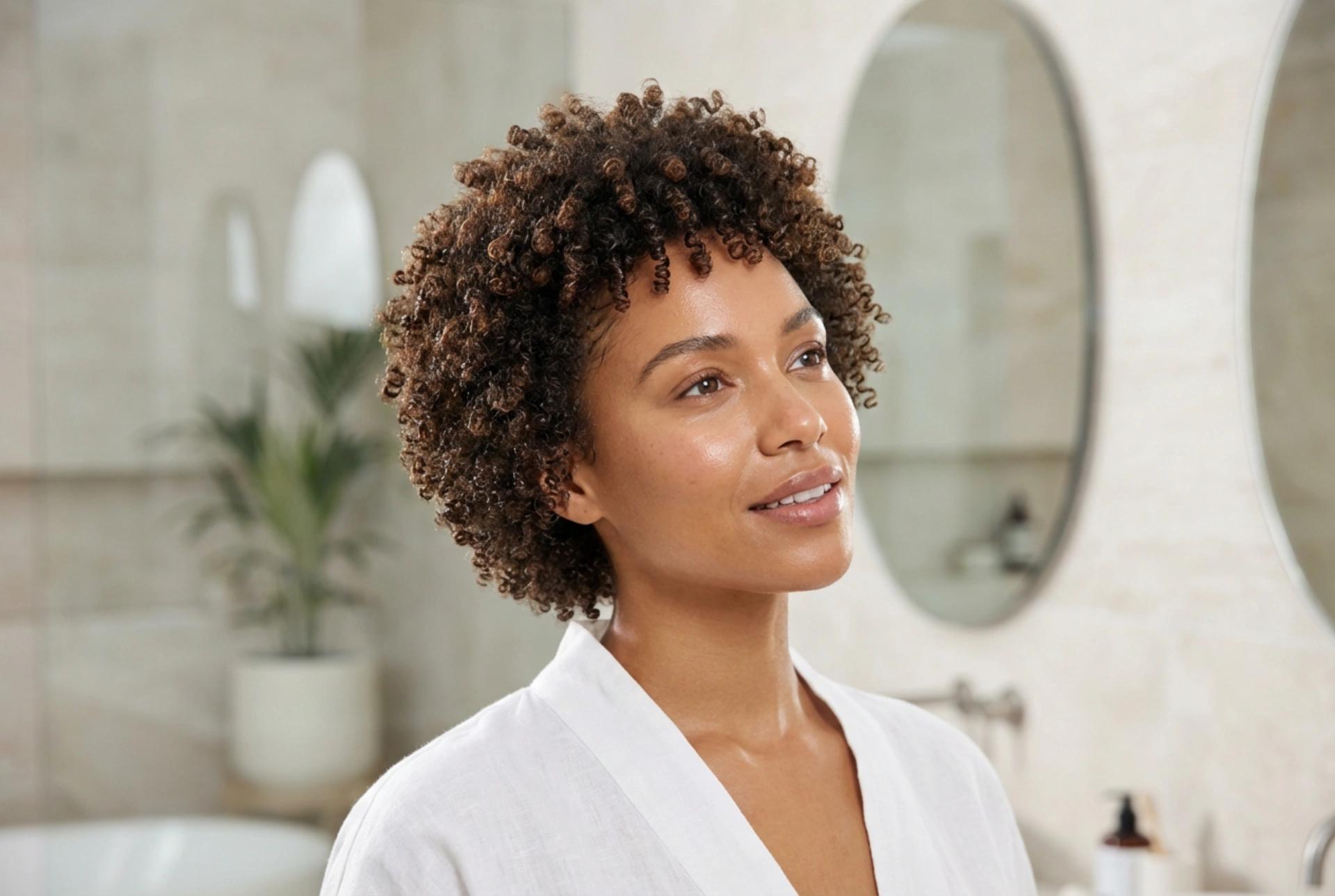 Афро къдрици на къса коса стъпка по стъпка: трайно навиване без изсушаване