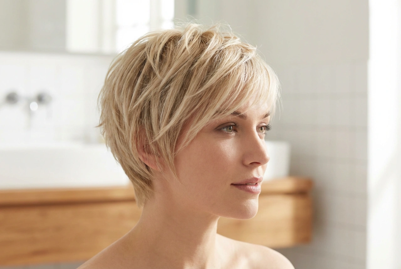 Къси, текстурирани кичури: дамска прическа таралеж стъпка по стъпка