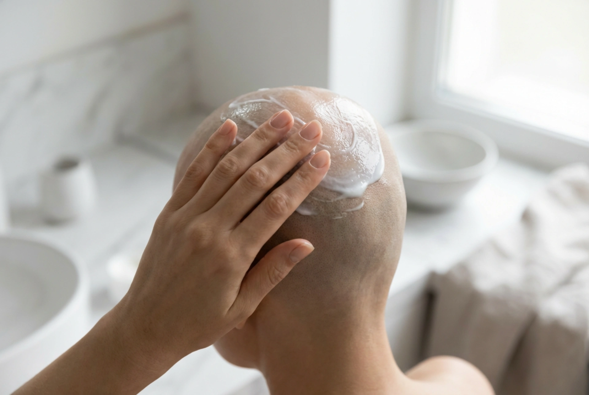 Гладко обръсната глава: как да я постигнем и да се грижим за кожата