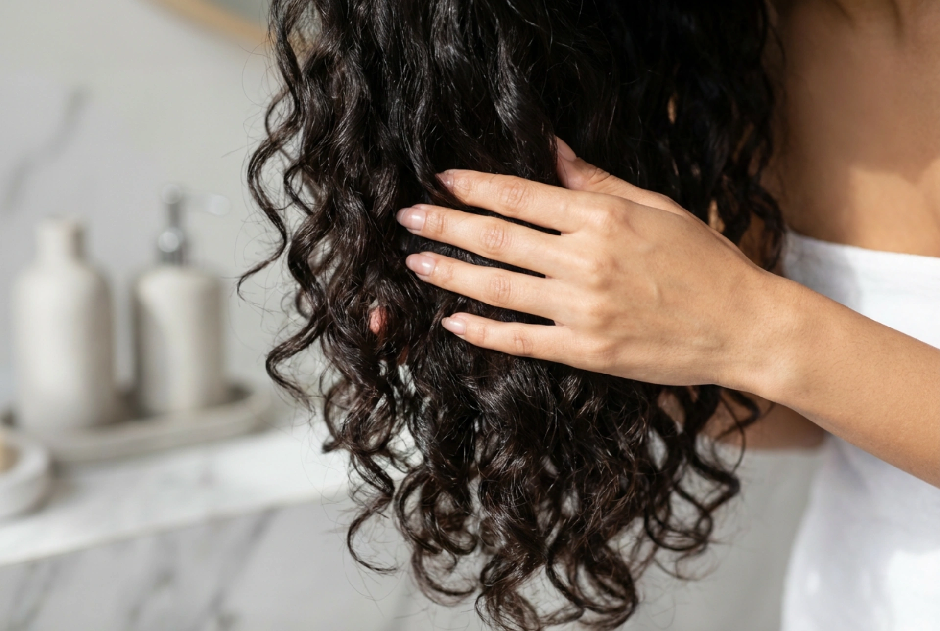 Как да оформяме къдрава коса: Постигане на дефиниция и блясък