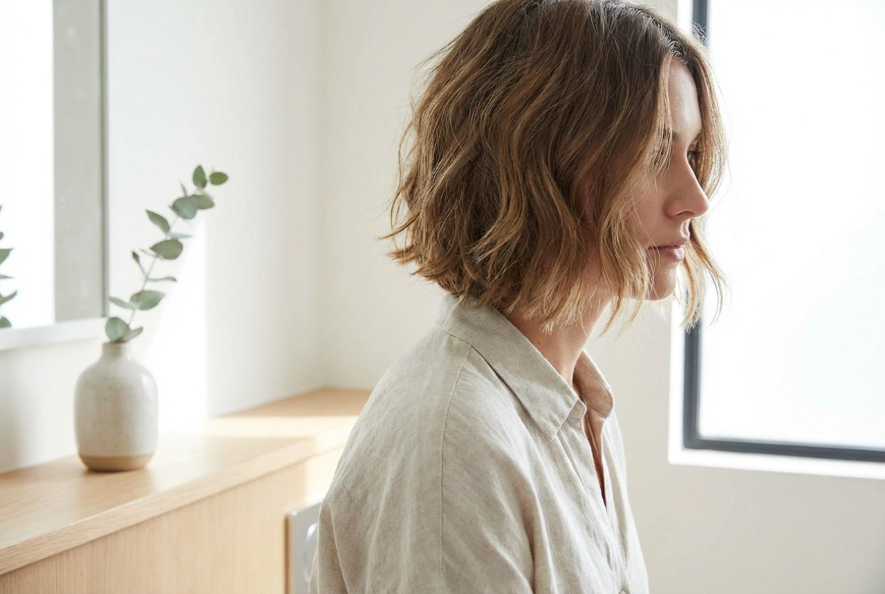 Пластове прически до ухото: стилизиране на къси пластове стъпка по стъпка