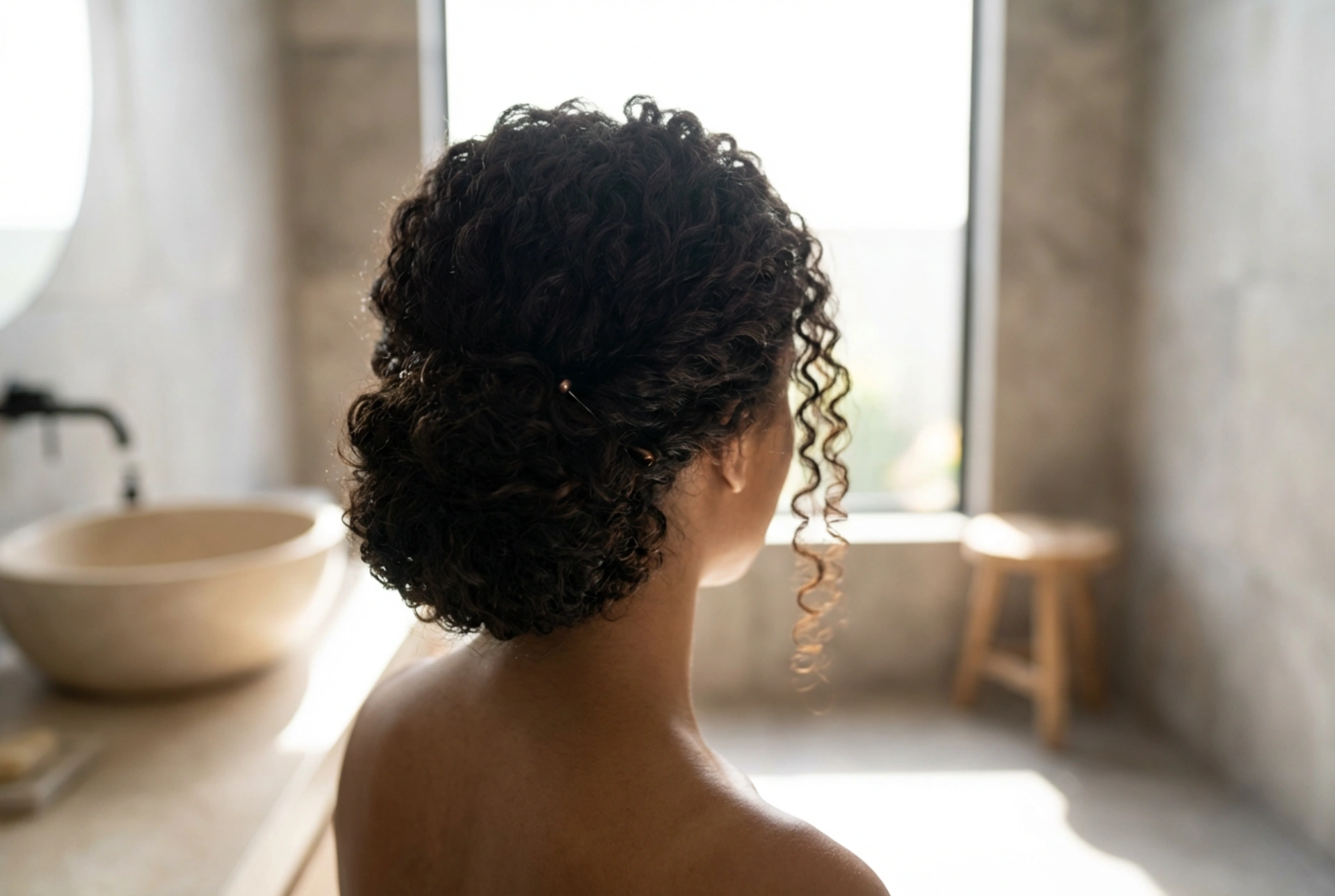 Прически за къдрава коса: как да вдигнем къдриците, без да губят еластичността си