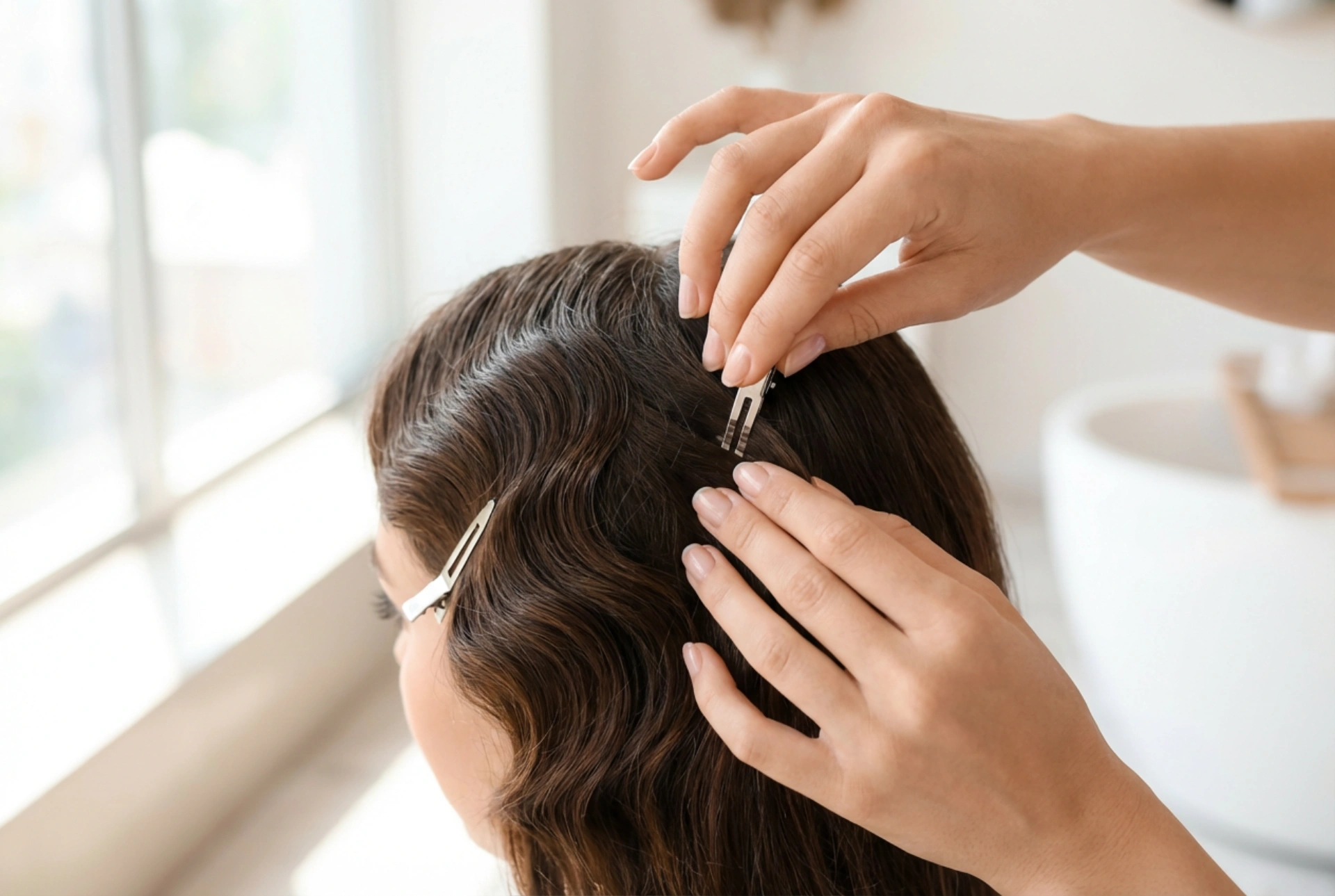 Как да направим прически от 20-те години за дълга коса: вълни „finger waves“ стъпка по стъпка