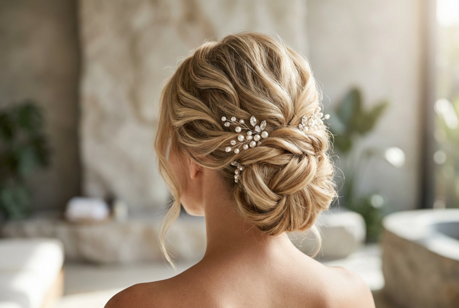 Прибрани къдрици за сватба: елегантни прически стъпка по стъпка