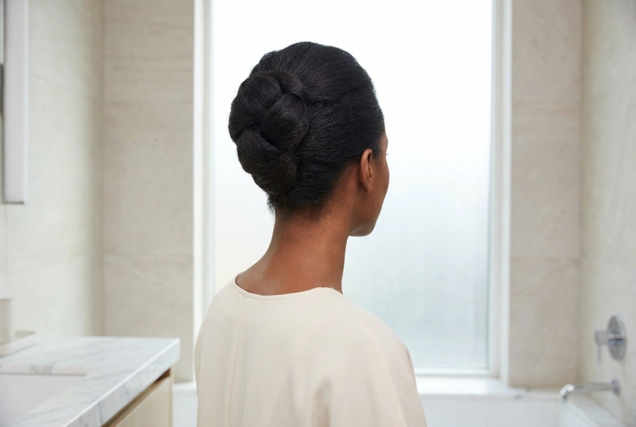 Кок на къса коса: бърза прическа с обем и без видими фиби