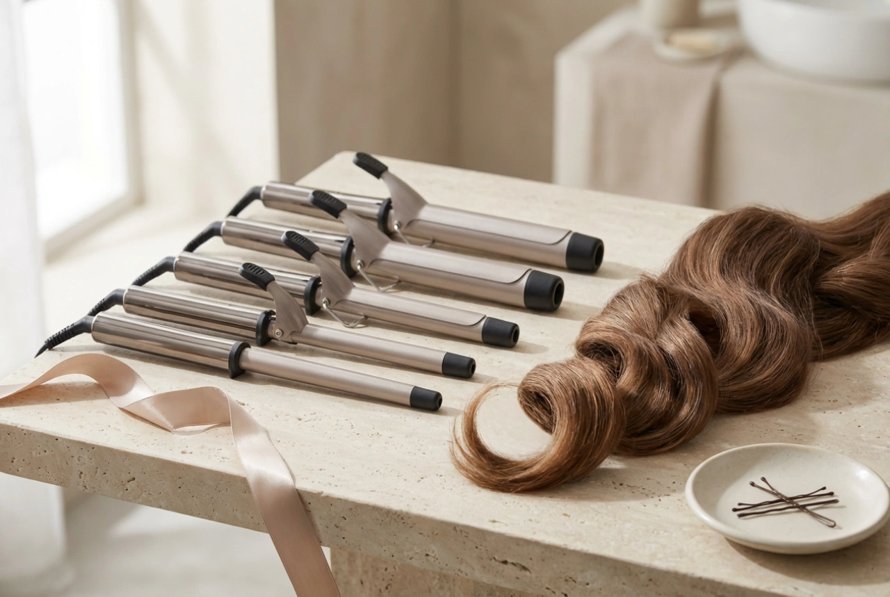 Маша за коса: диаметри, време за загряване и методи за трайни, еластични къдрици