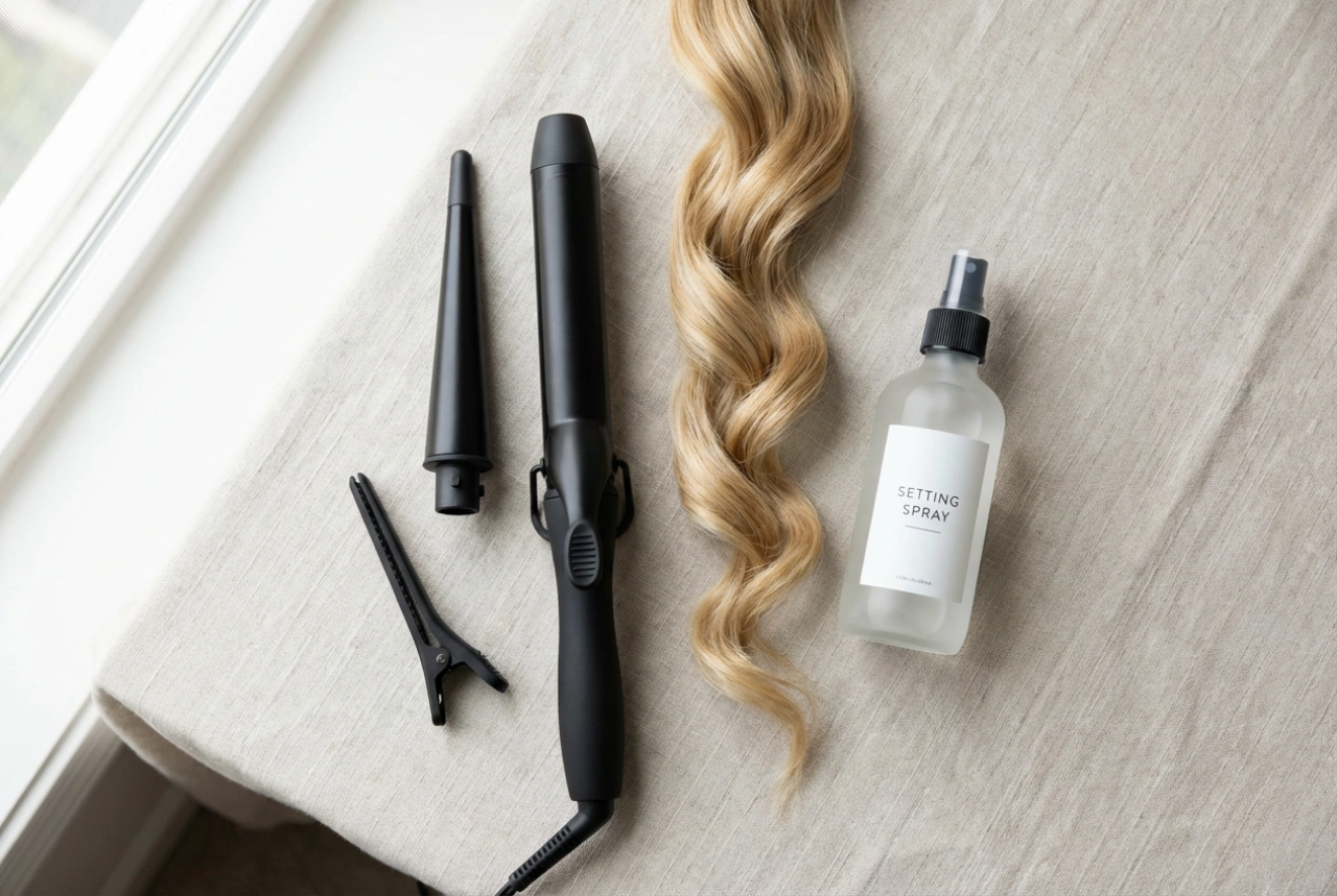 Маша без грешки: избор на температура, щипка или конус, охлаждане на къдрицата