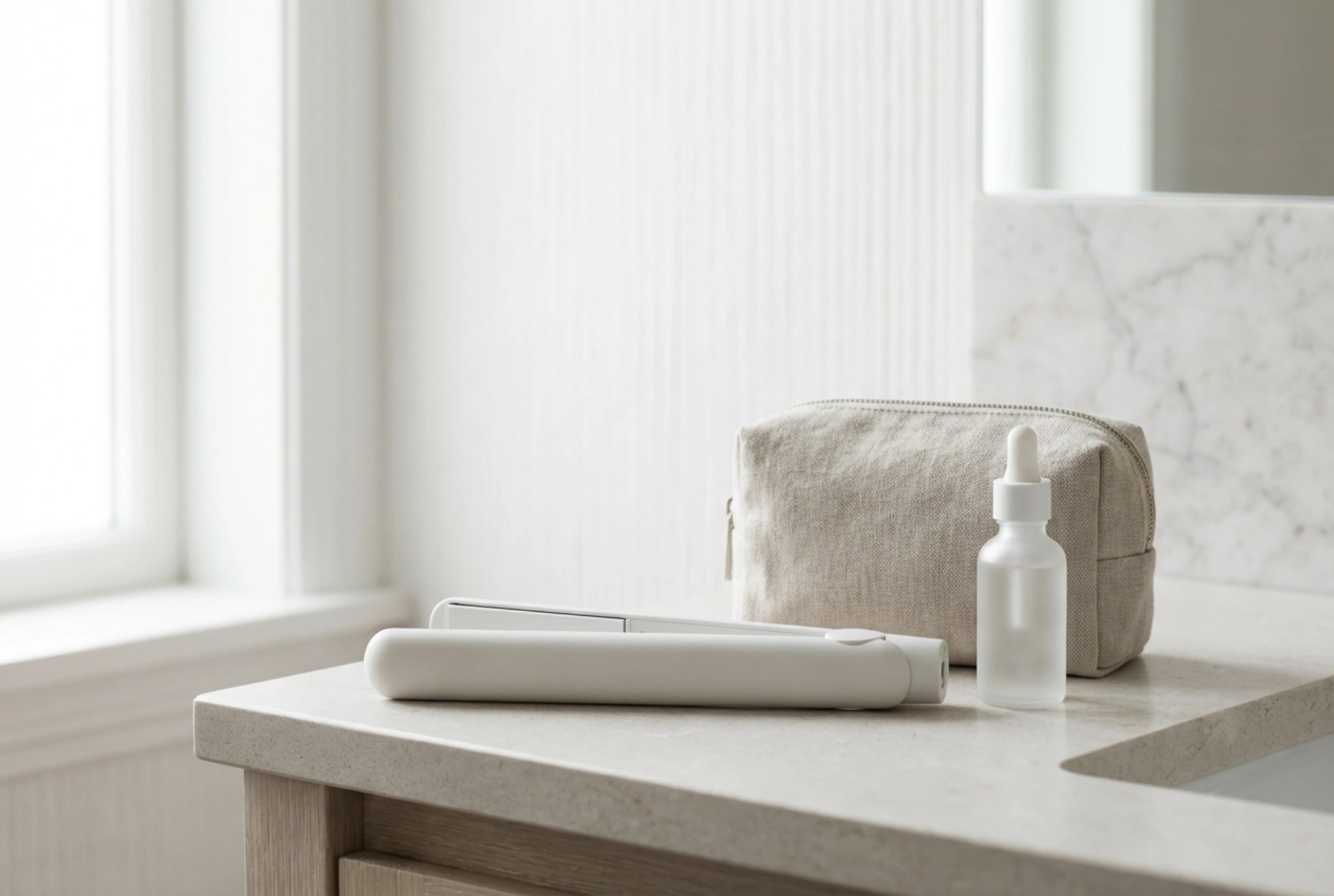 Мини преса за коса: стилизиране на къси кичури и бретон, безопасност при пътуване