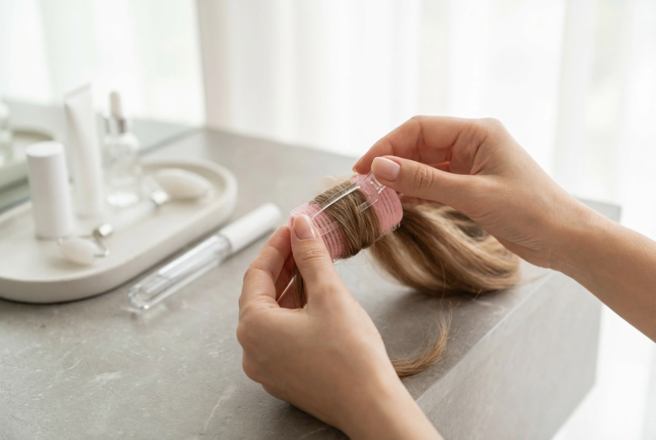 Ролки за коса с щипки: поставяне, време на престой и сваляне