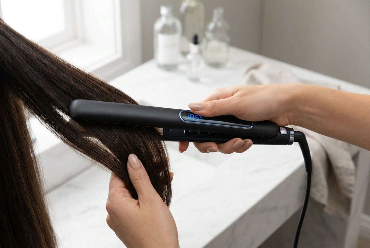 Преса за коса с регулиране на температурата: как да изберете настройките и да стилизирате без изгаряне