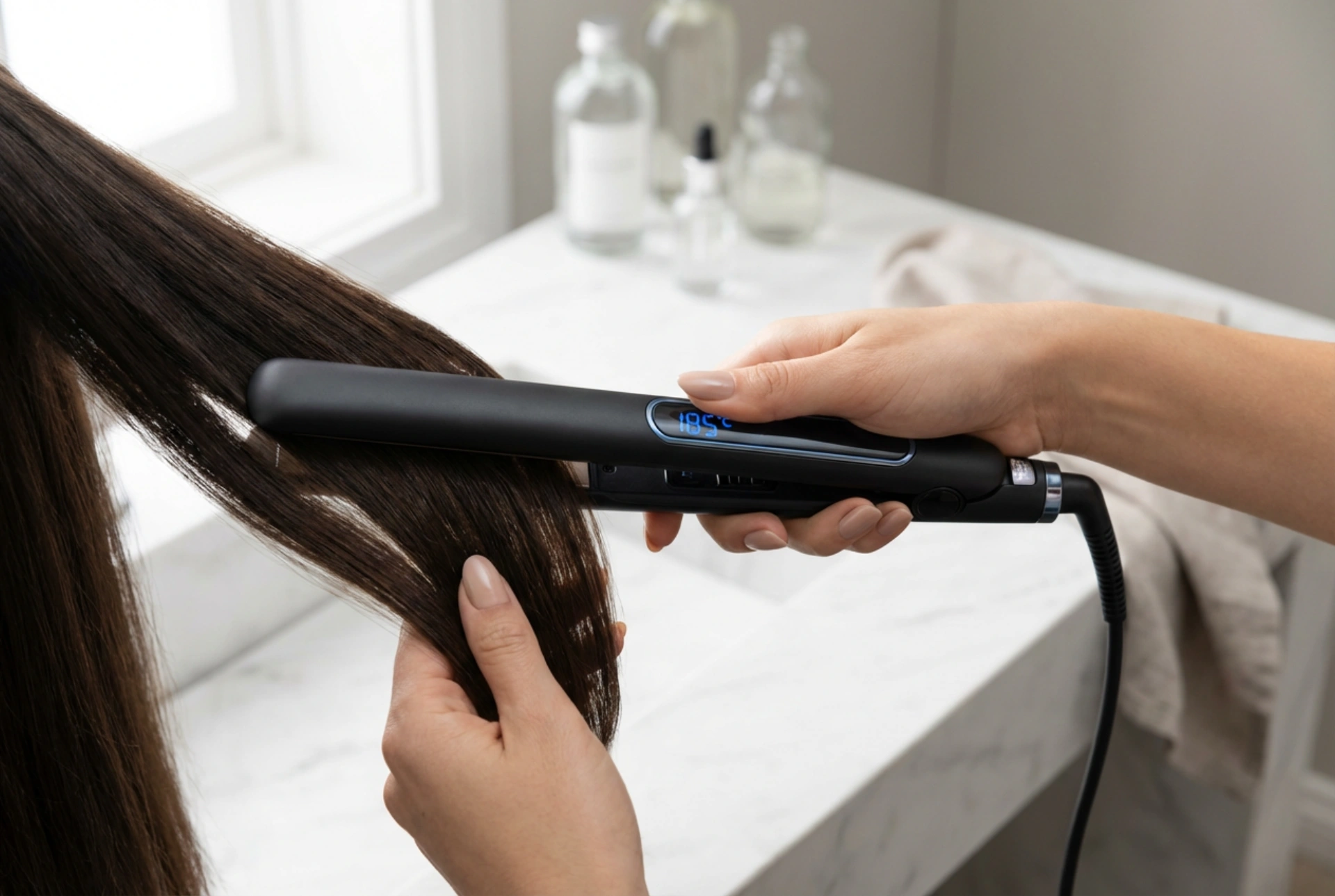 Преса за коса с регулиране на температурата: как да изберете настройките и да стилизирате без изгаряне