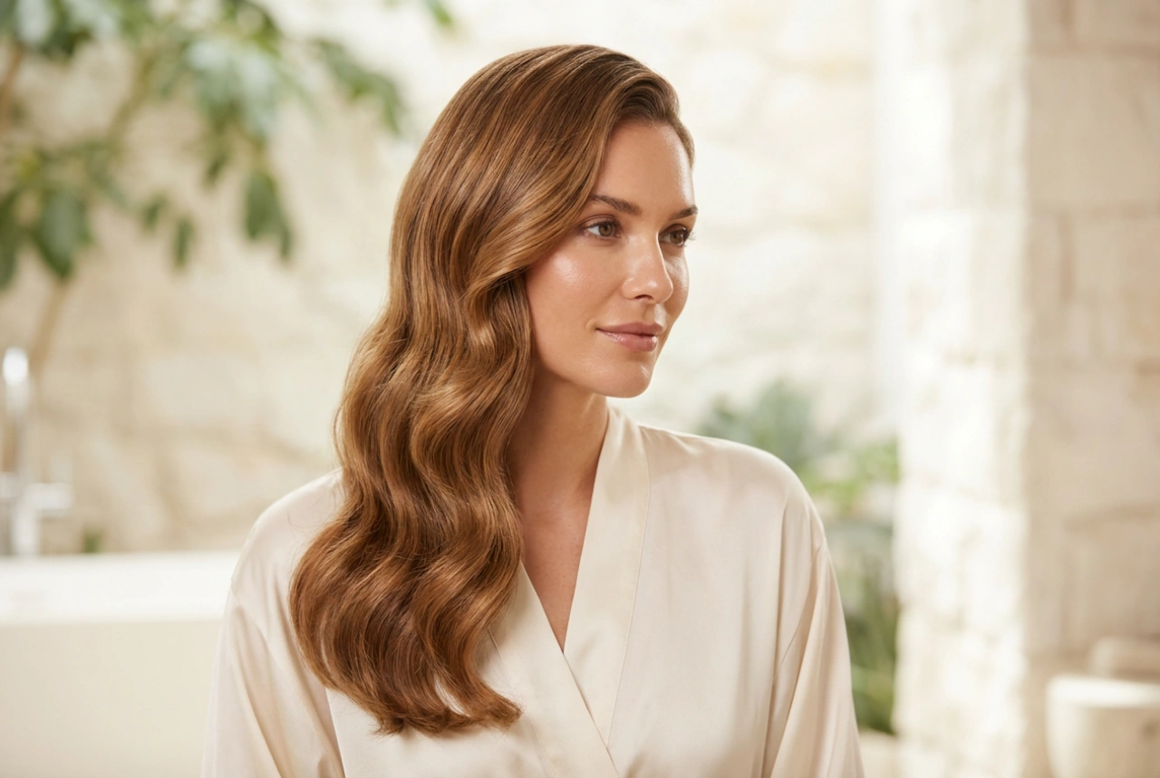 Маша с голям диаметър: едри вълни стъпка по стъпка и фиксиране на ефекта