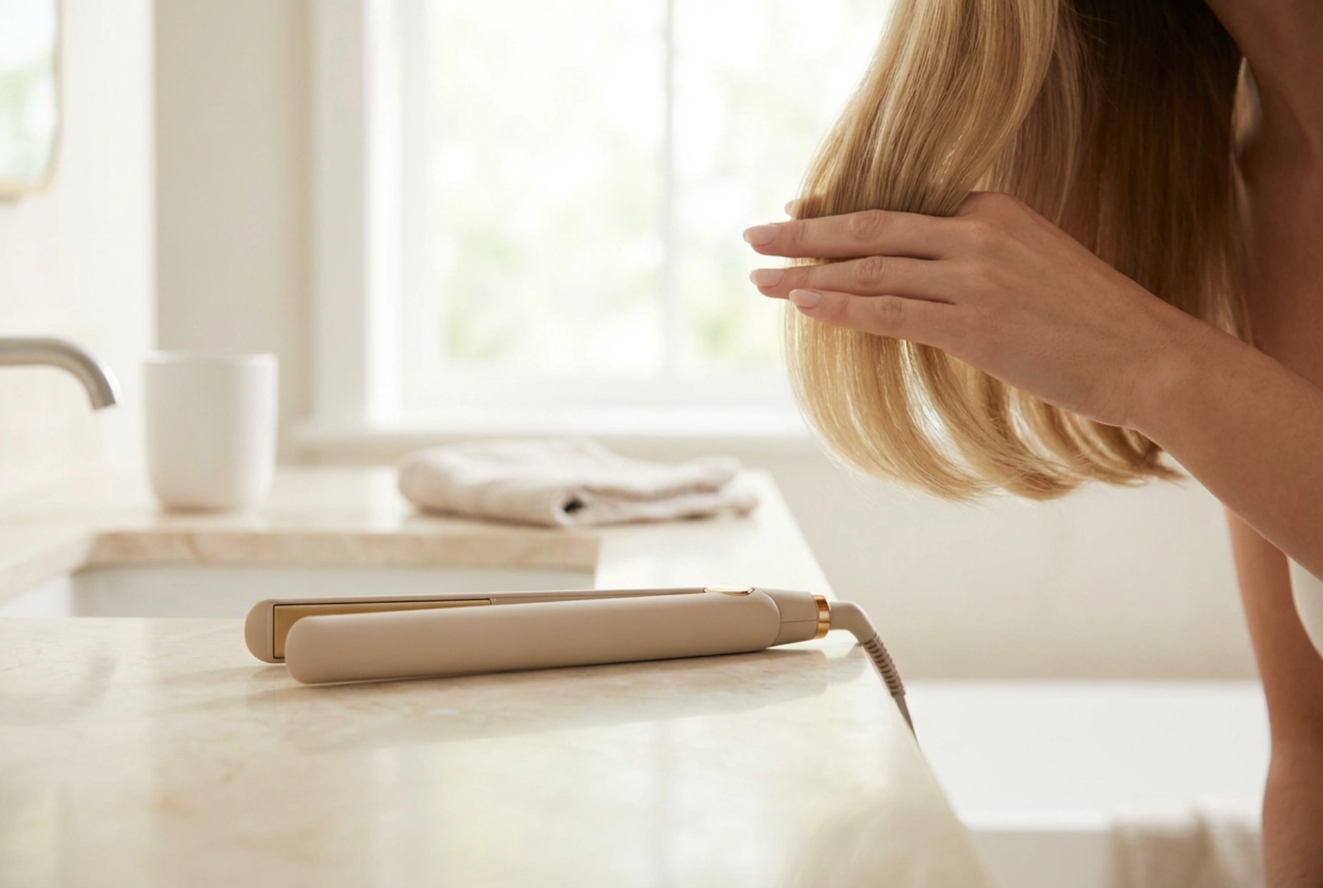 Малка преса за коса: спасение за стърчащи кичури и стилизиране при пътуване