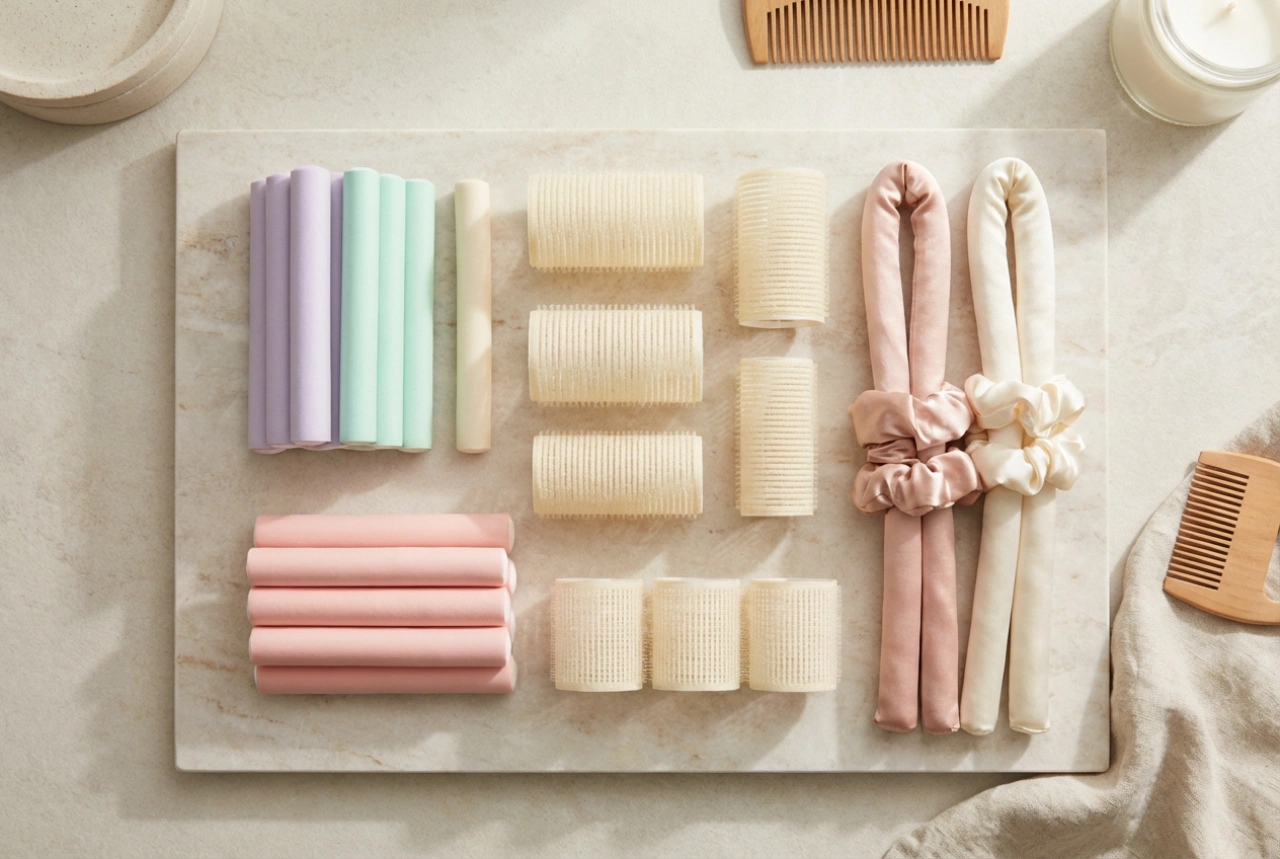 Ролки за коса: видове, избор на диаметър и време за престой