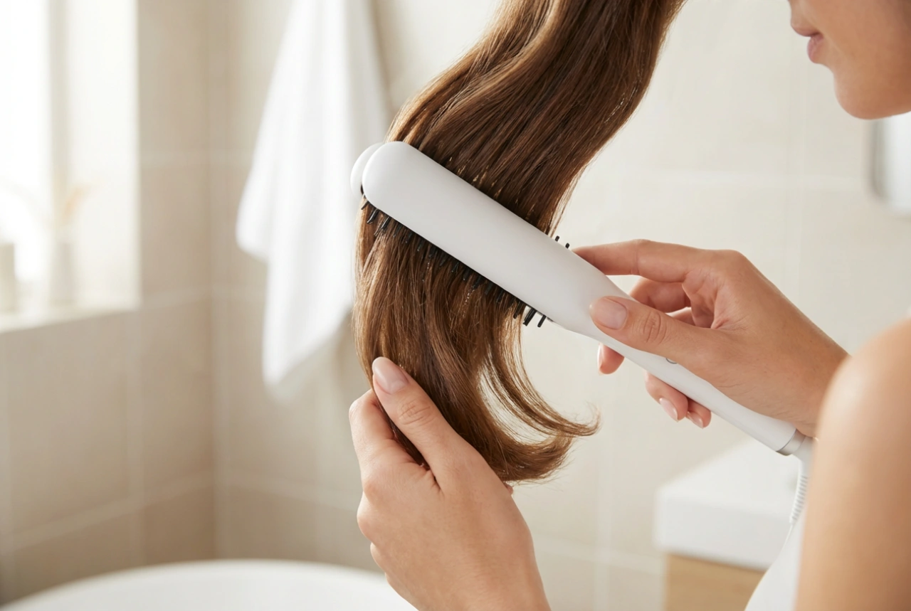 Четки със сешоар: стилизиране с топъл въздух без наелектризиране