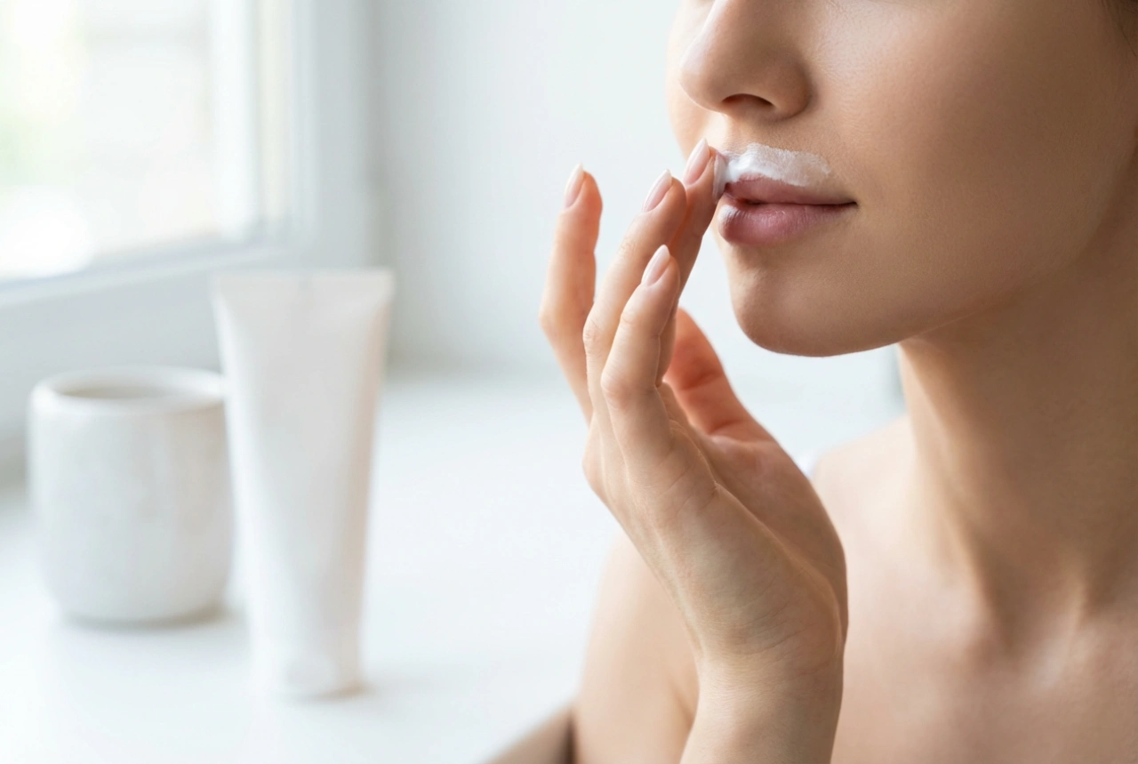 Крем за обезкосмяване на горната устна: нежно нанасяне и отмиване