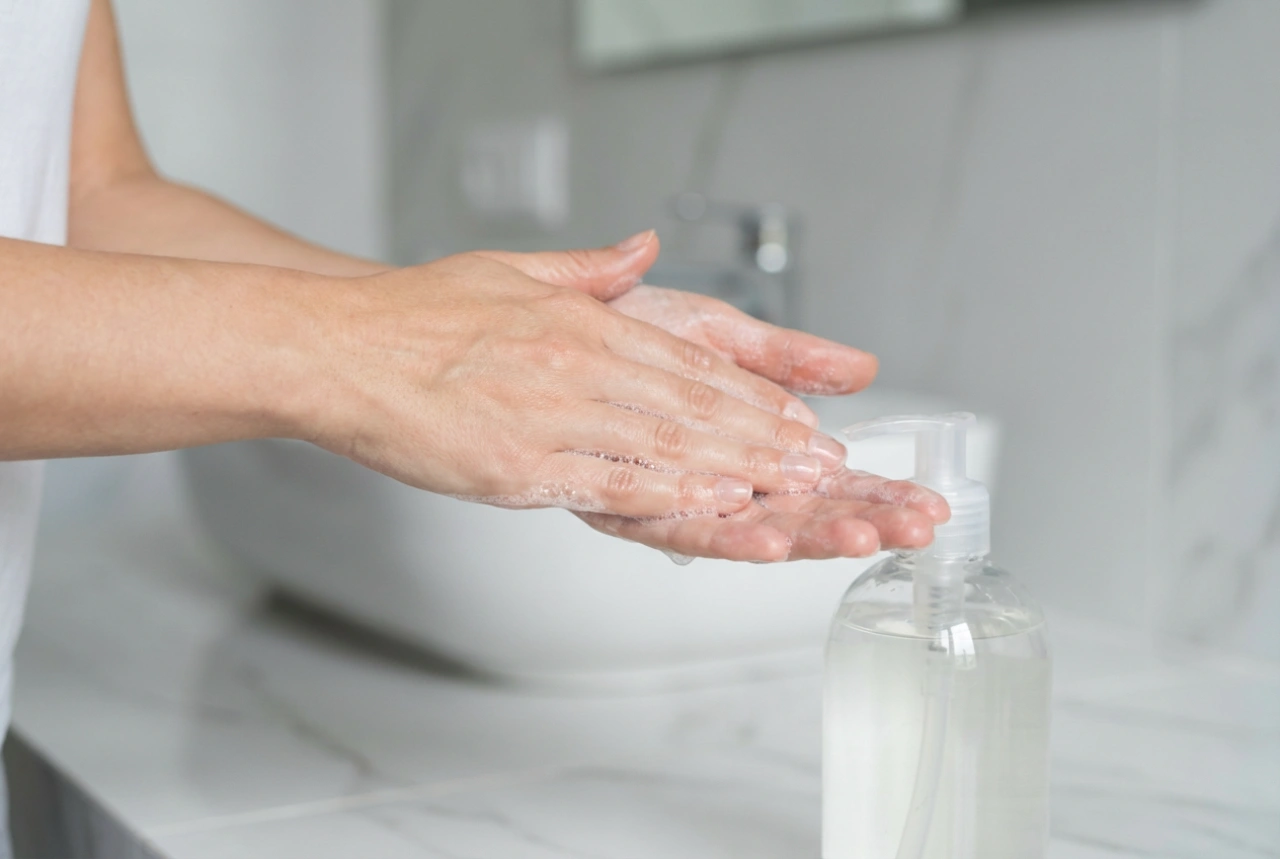 Течен сапун с наносребро: как да го използваме и да се грижим за кожата на ръцете