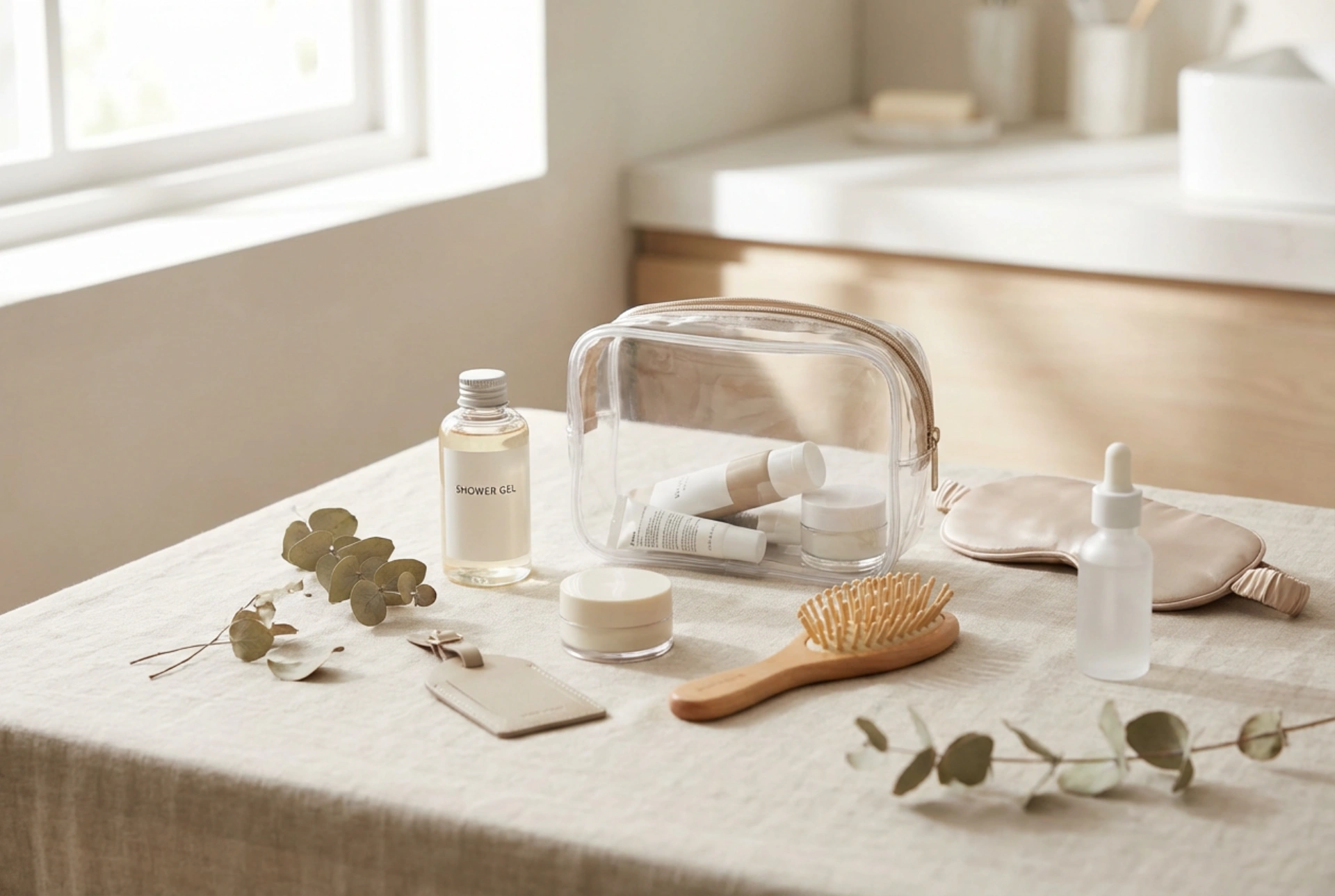 Мини душ гел за пътуване: опаковане, дозиране и съхранение