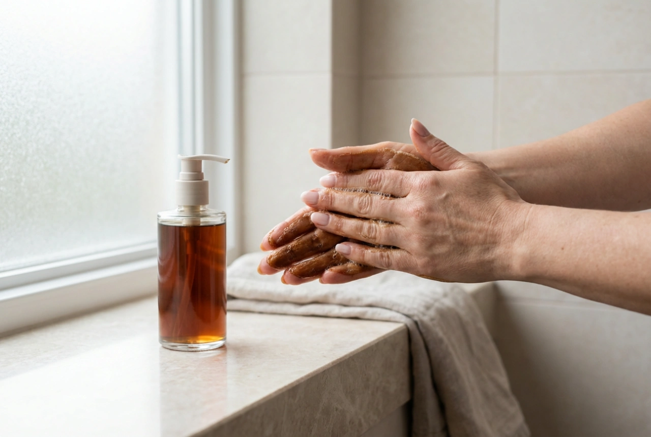 Течен черен сапун: как да го разпенвате, използвате и предпазвате кожата на ръцете
