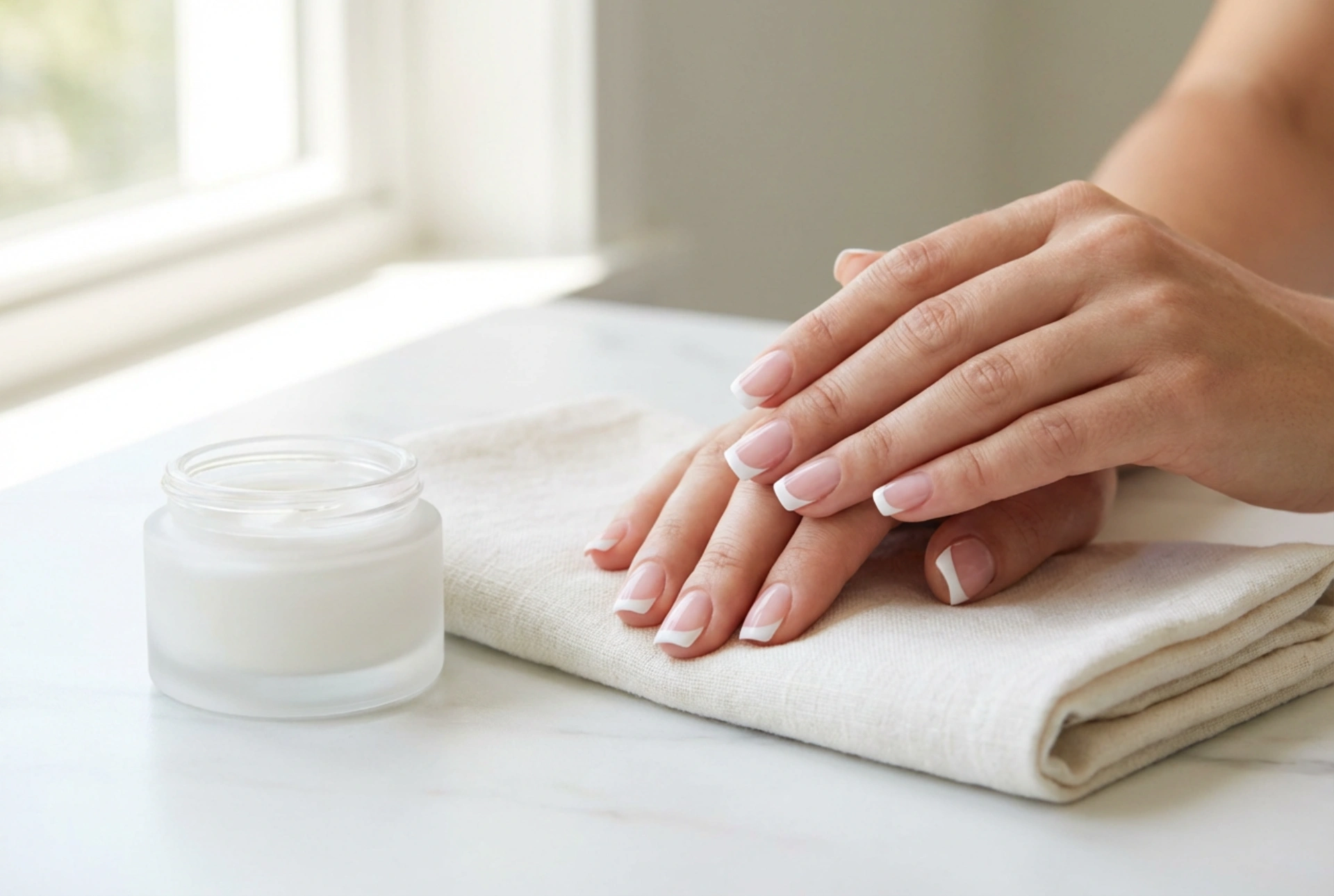 Френски маникюр: пропорции на линията на усмивката и трикове за нанасяне