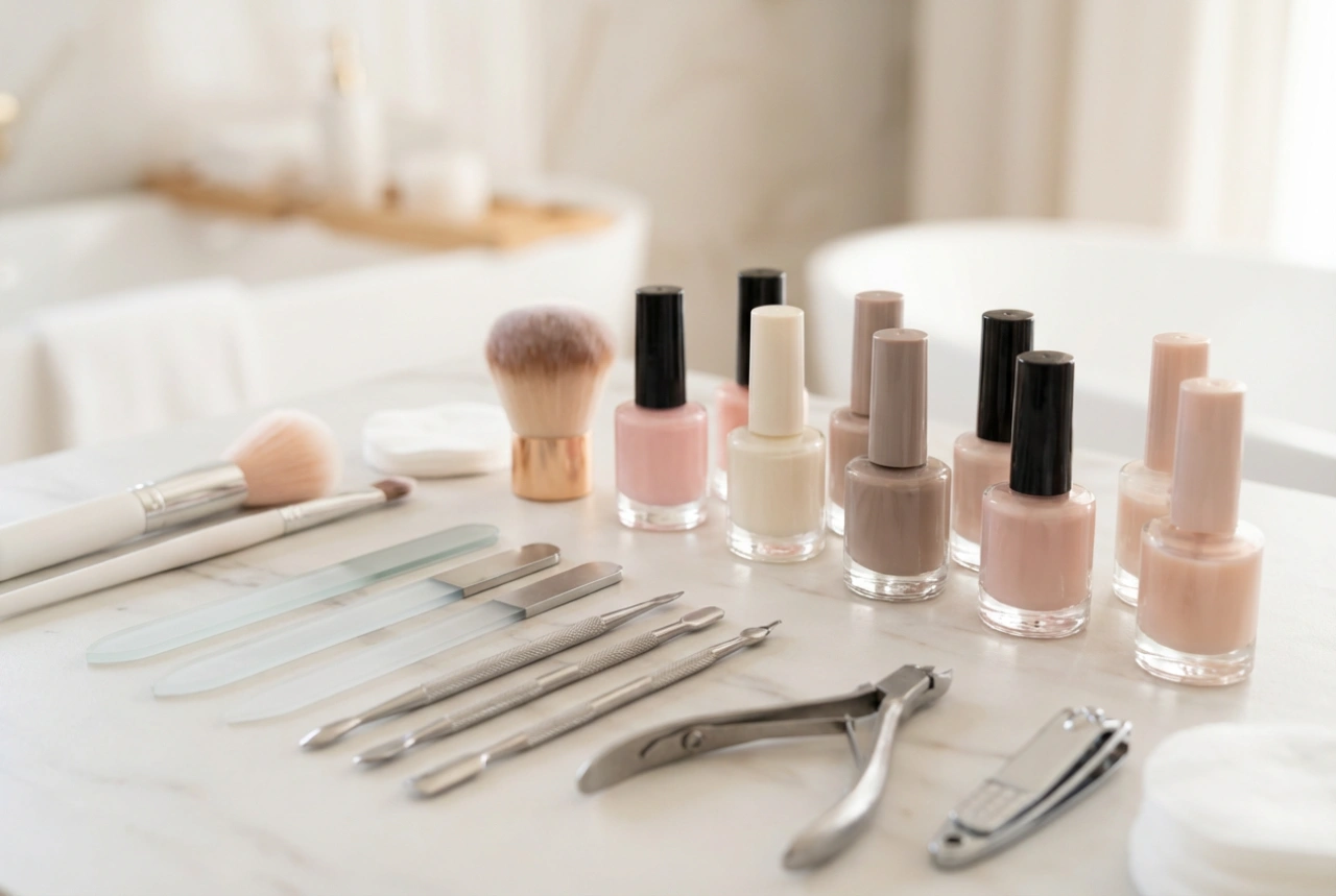 Комплект за хибриден маникюр: съставяне, аксесоари и стъпка по стъпка