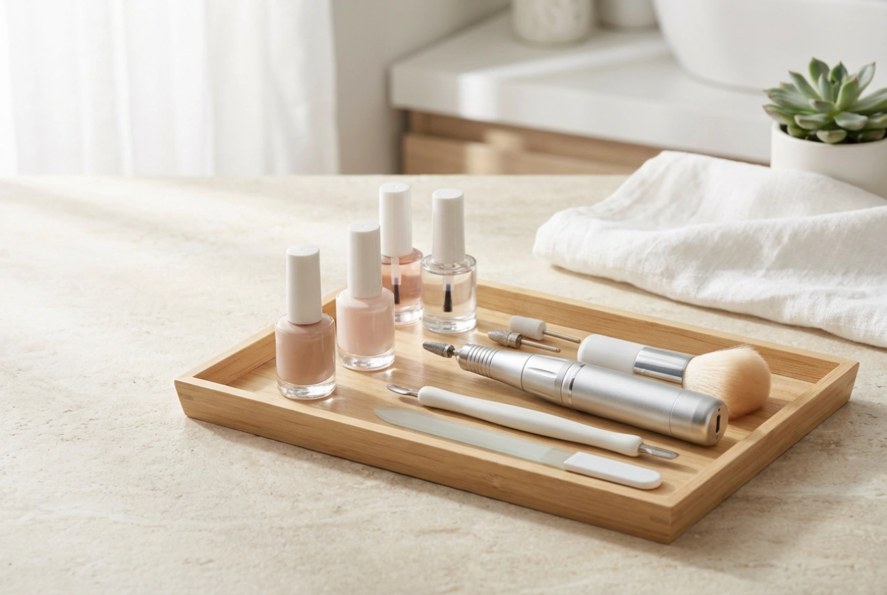 Избор на комплект за гел лак с електрическа пила: елементи и ергономичност