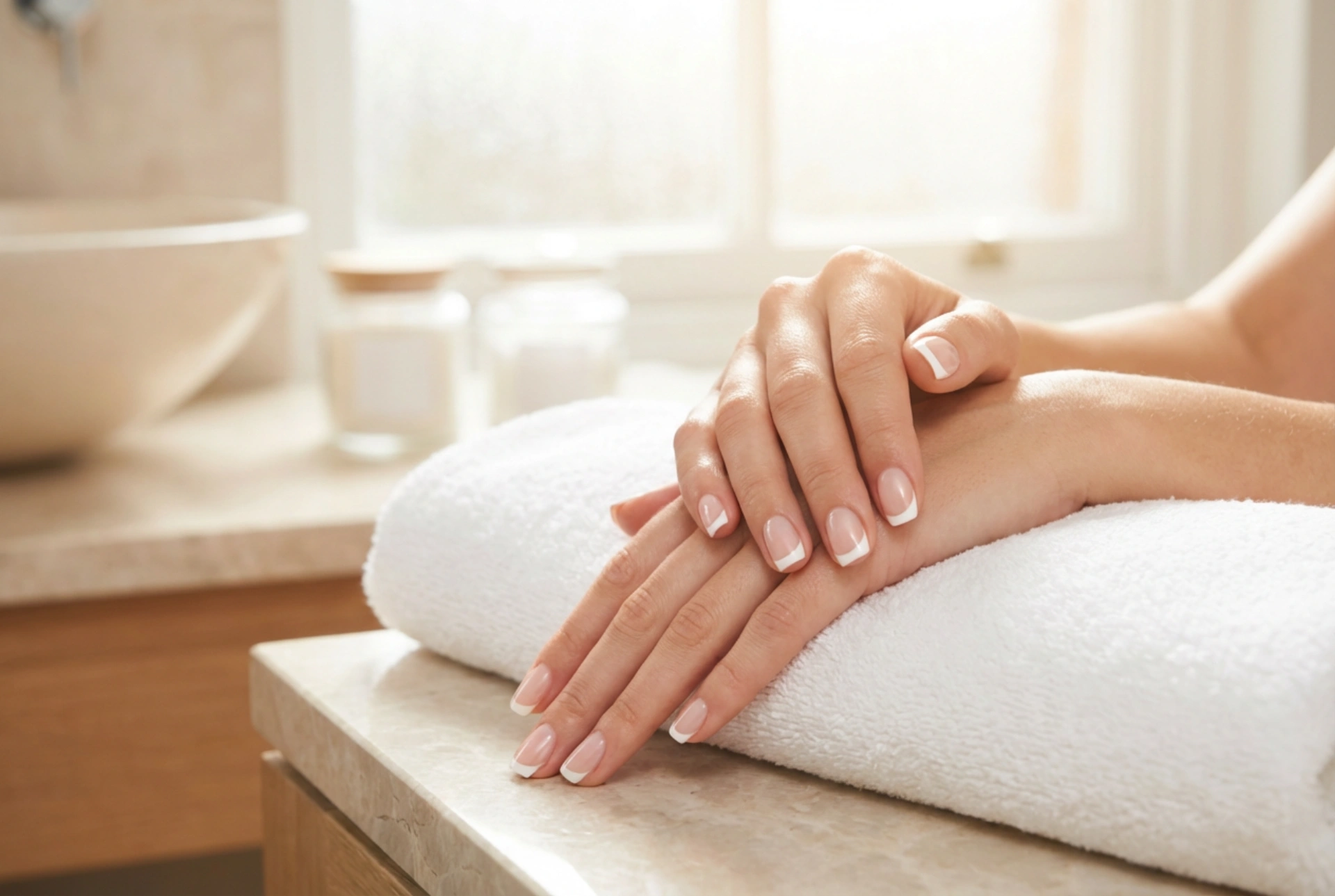 Хибриден френски маникюр: изграждане на извивката, линия на усмивката, трайност