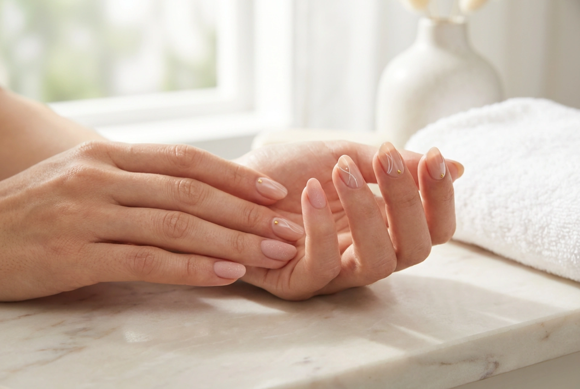 Цвят на хибридния маникюр: правила за избор, финиш и декорация