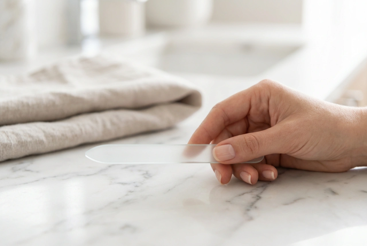 Стъклени пили за нокти: предимства, техника на пилене и грижа