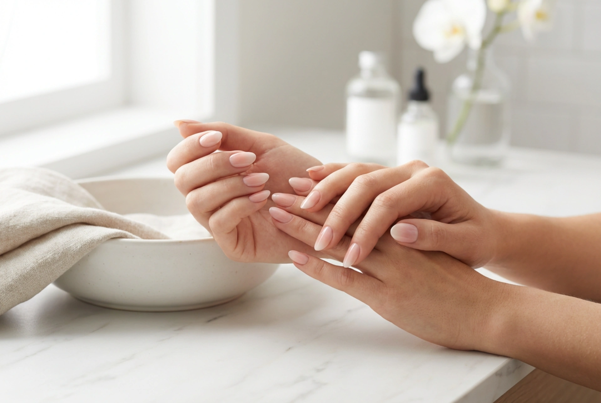 Омбре нокти дизайн: прости декорации, които подчертават градиента