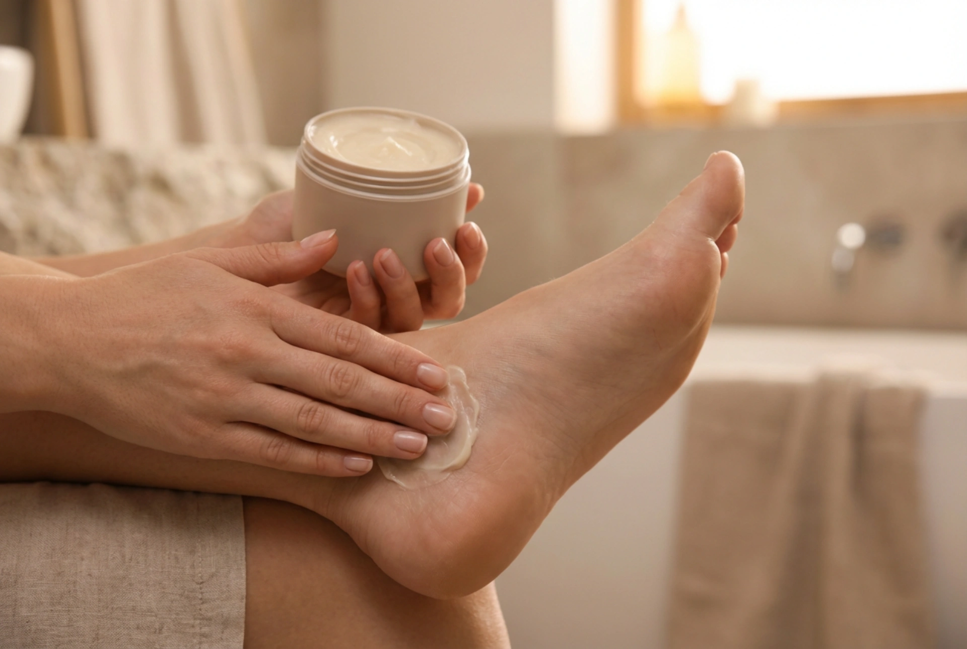 Крем за сухи пети: ефективна вечерна рутина и защита през деня