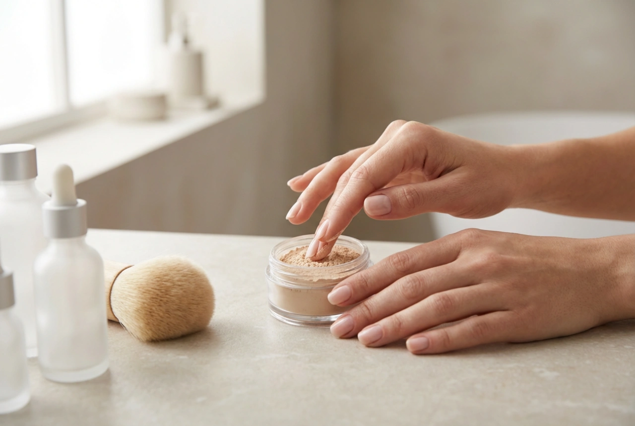 Титаниев маникюр (дип пудра): как работи системата и как се нанася