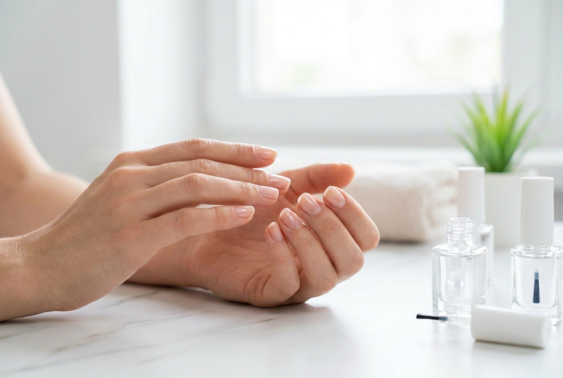 Прозрачен хибриден лак: деликатен блясък, наслояване, топ