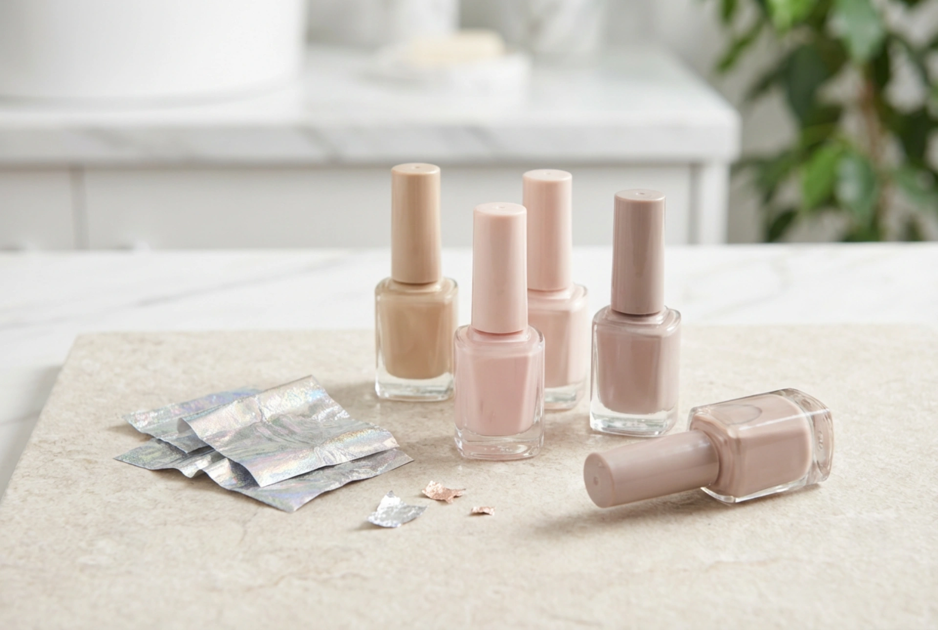 Фолио за нокти: подготовка на основния цвят и техники за отпечатване