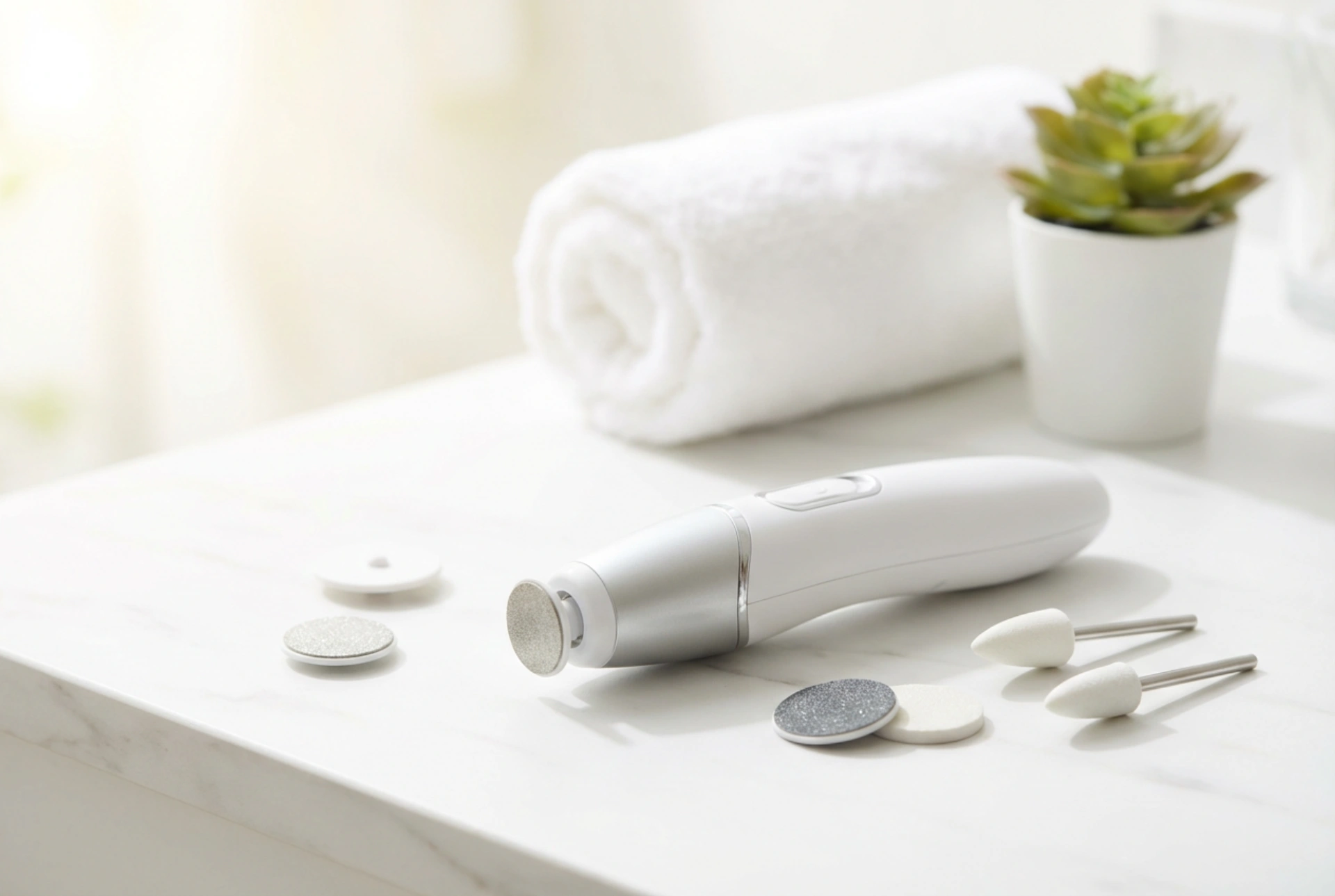 Уред 2 в 1: електрическа пила за нокти и пети – настройки и техника